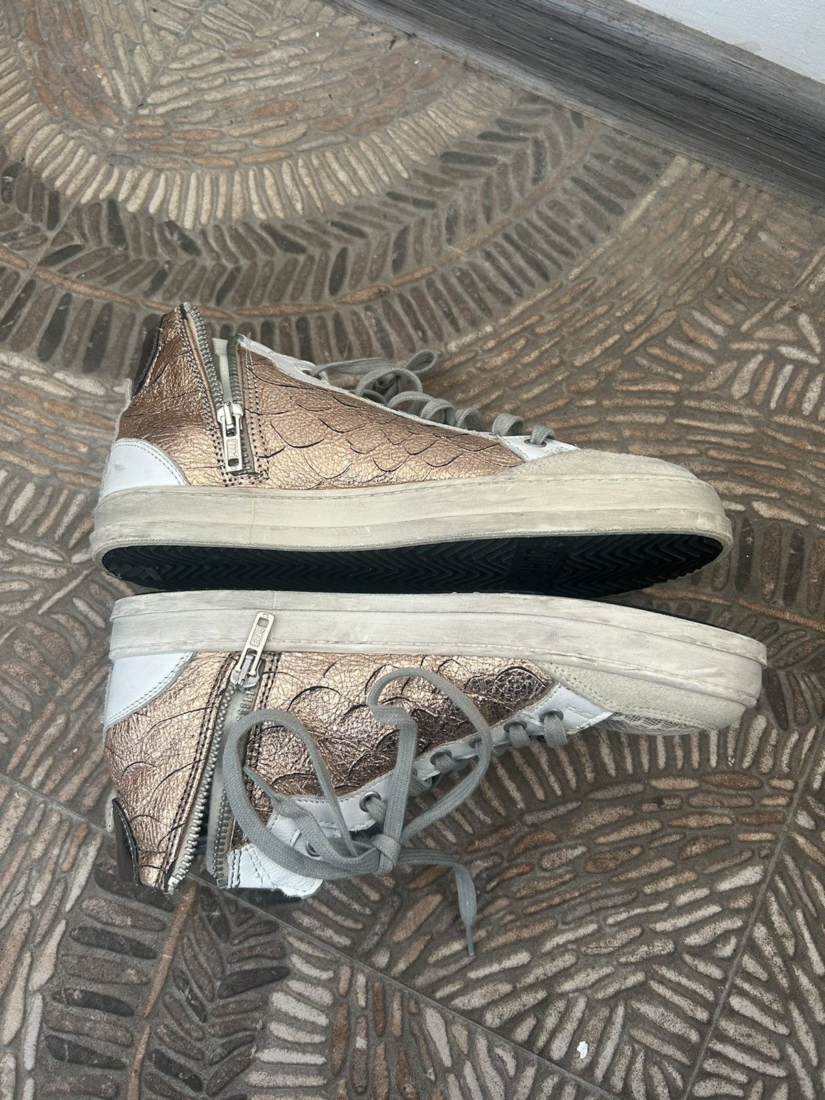 P448 P448 Snake leather sneakers #1390 Size US 8 / IT 38 - 7 Thumbnail