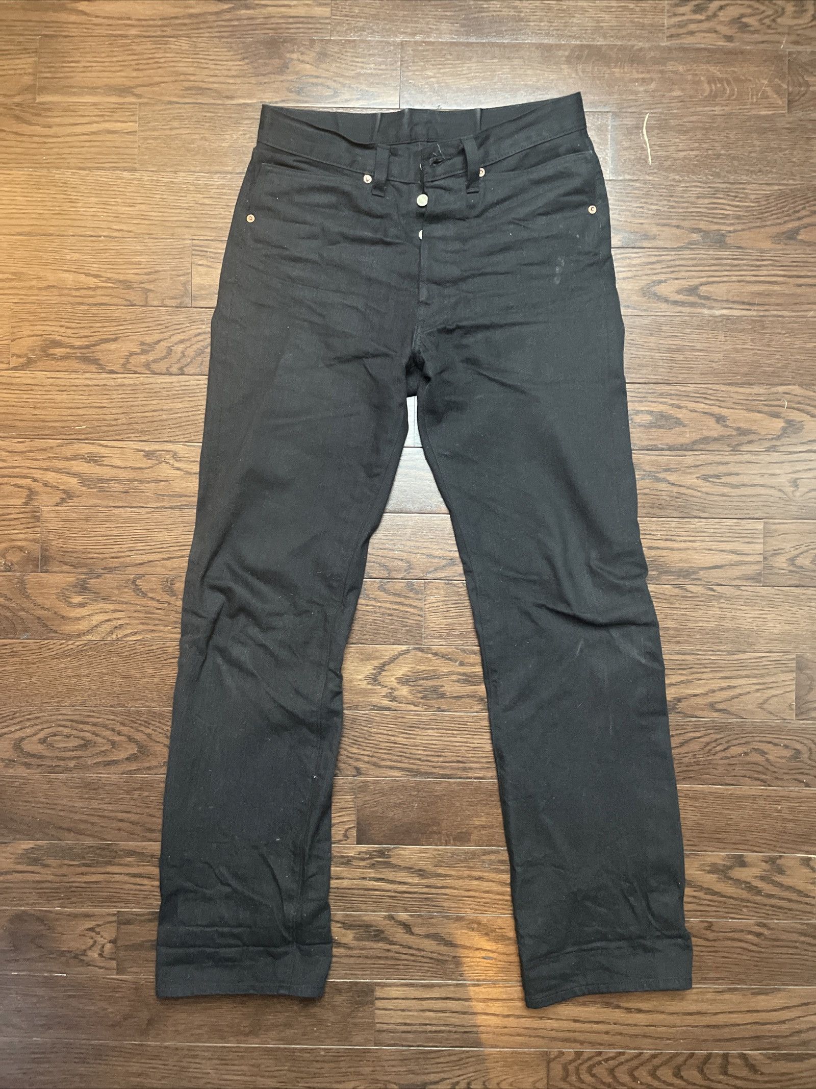 Sugar Cane Mister Freedom Lot. 64 Outlaw Black Sulphur Dyed Grailed