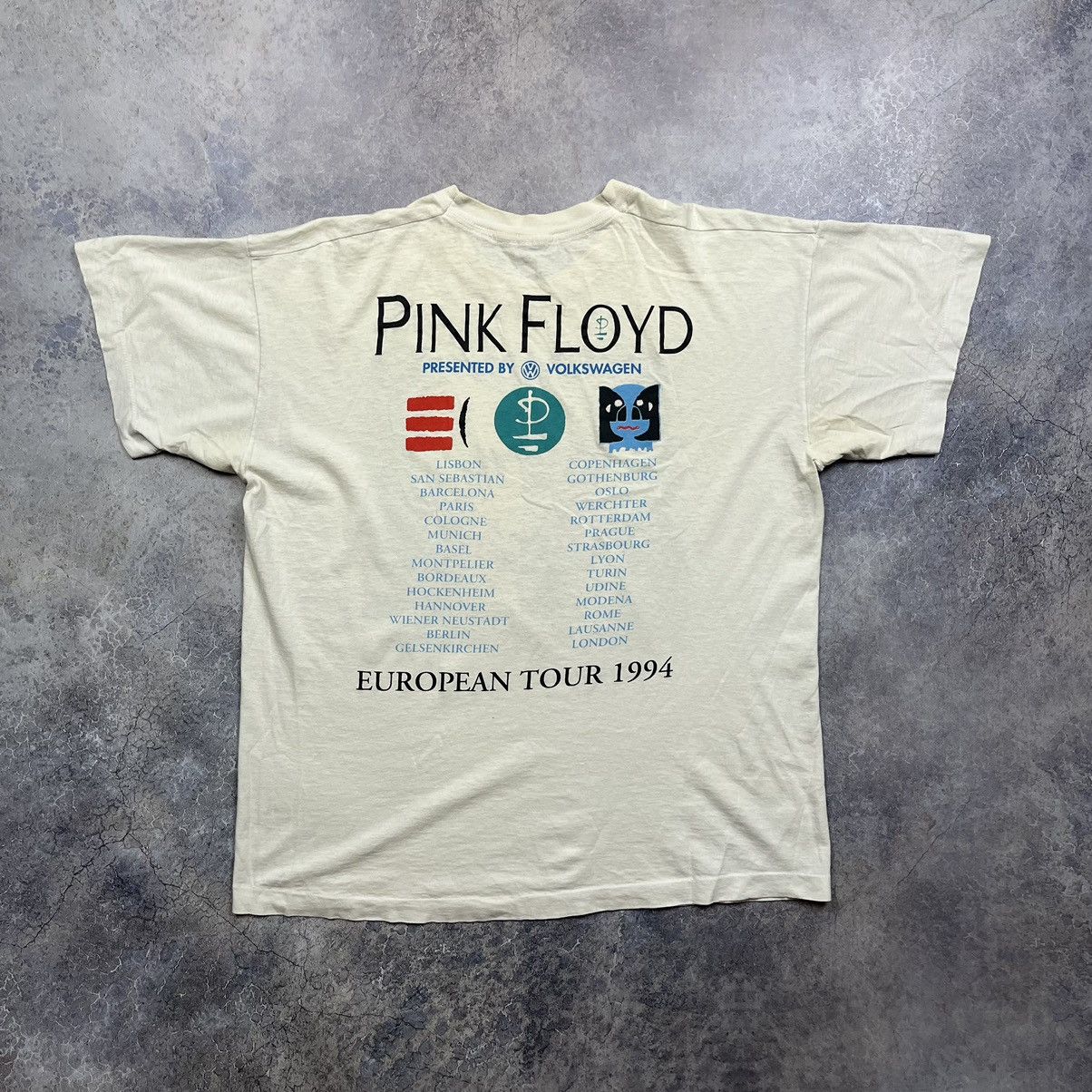 Band Tees × Rock T Shirt × Vintage VINTAGE 1994 PINK FLOYD 