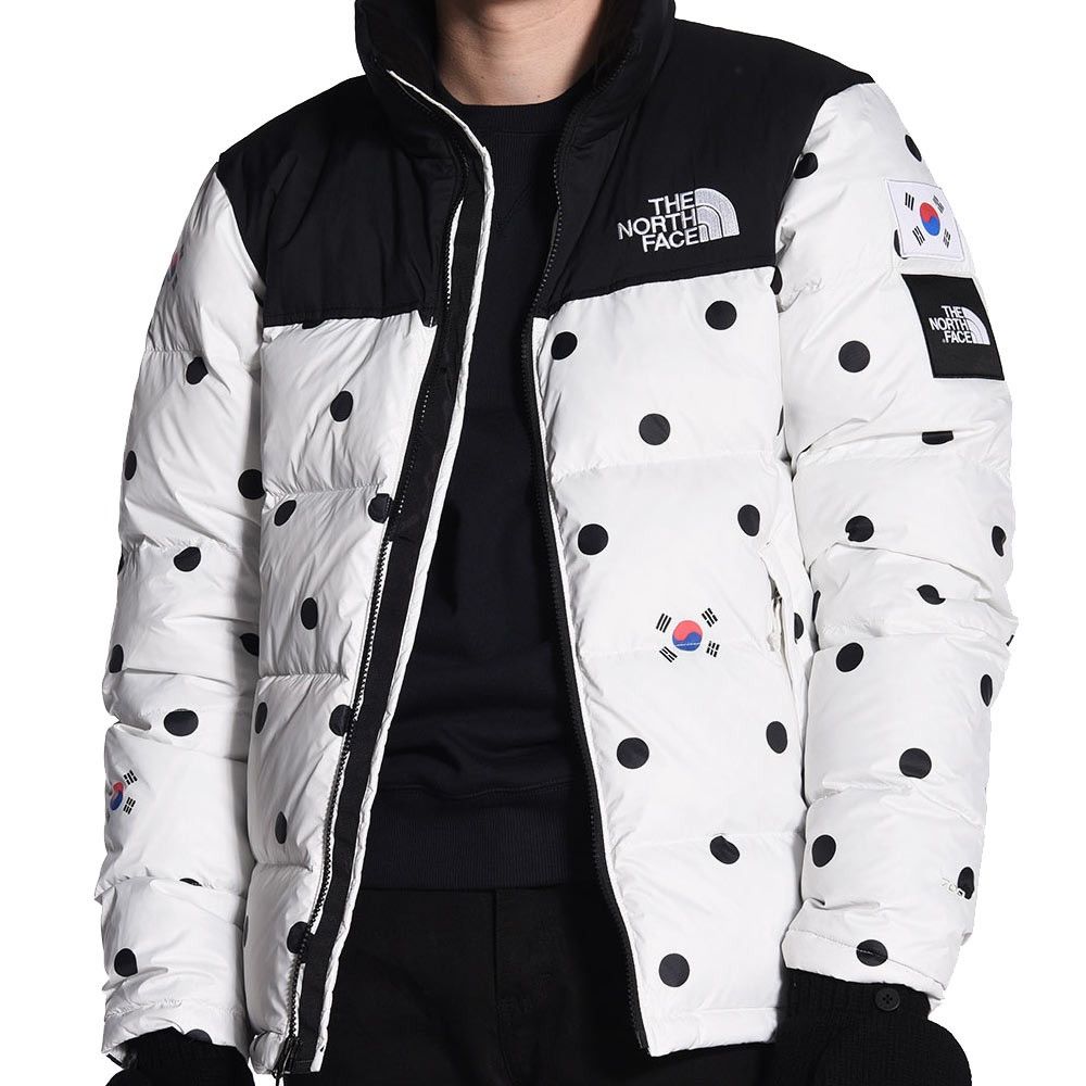 The North Face The North Face Nuptse Jacket South Korea Polka Dots Grailed