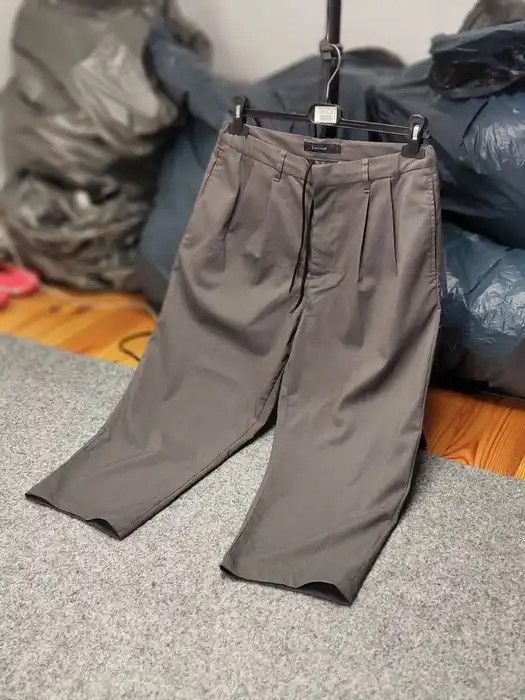 RAGEBLUE Rageblue Japanese Brand Cropped Trousers gray men's Pants Size US 32 / EU 48 - 10 Thumbnail
