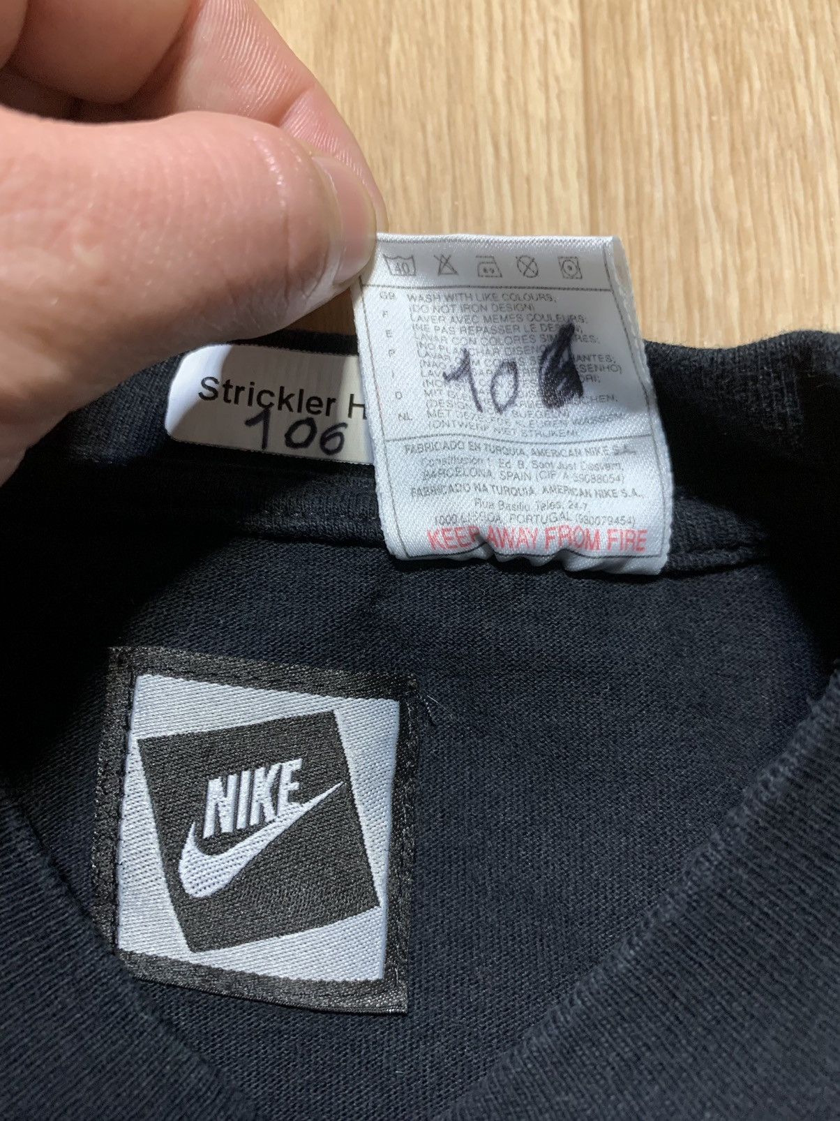 Nike × Vintage Vintage Y2K Nike T-Shirt Size US XL / EU 56 / 4 - 7 Thumbnail