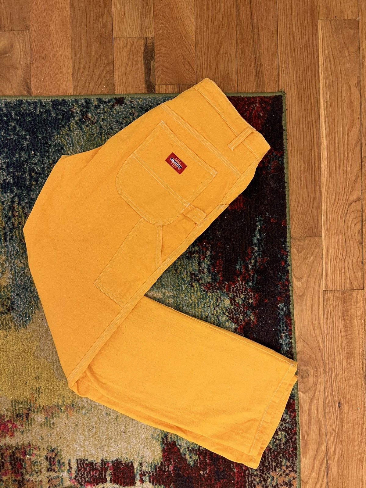 Dickies Yellow Dickies utility pants Size 27" / US 4 / IT 40 - 1 Preview