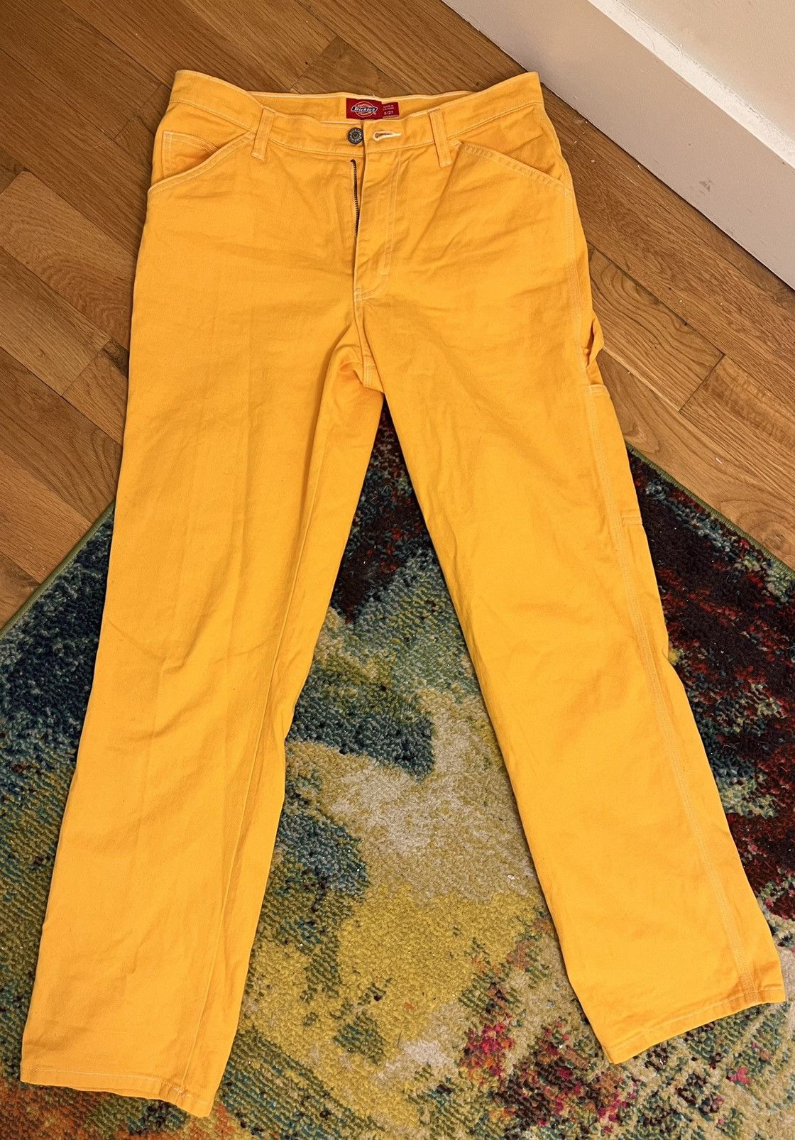 Dickies Yellow Dickies utility pants Size 27" / US 4 / IT 40 - 2 Preview