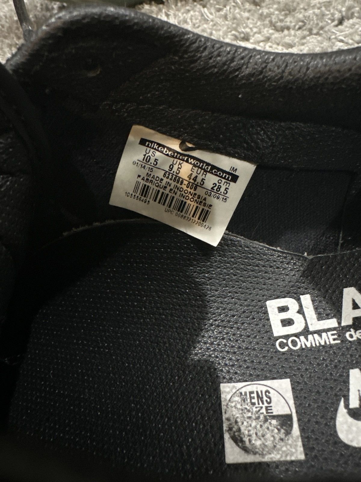 Comme des Garcons Black Comme Des Garçon Blazer Size US 10.5 / EU 43-44 - 6 Thumbnail