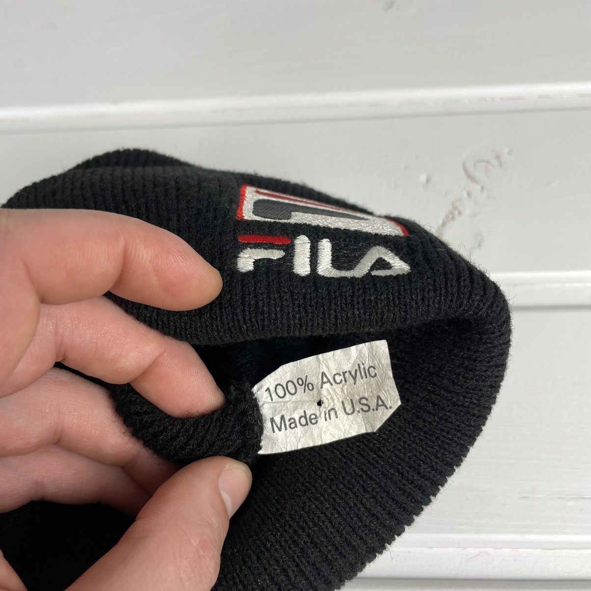 Fila Fila Vintage Hat Made In USA Size ONE SIZE - 4 Thumbnail