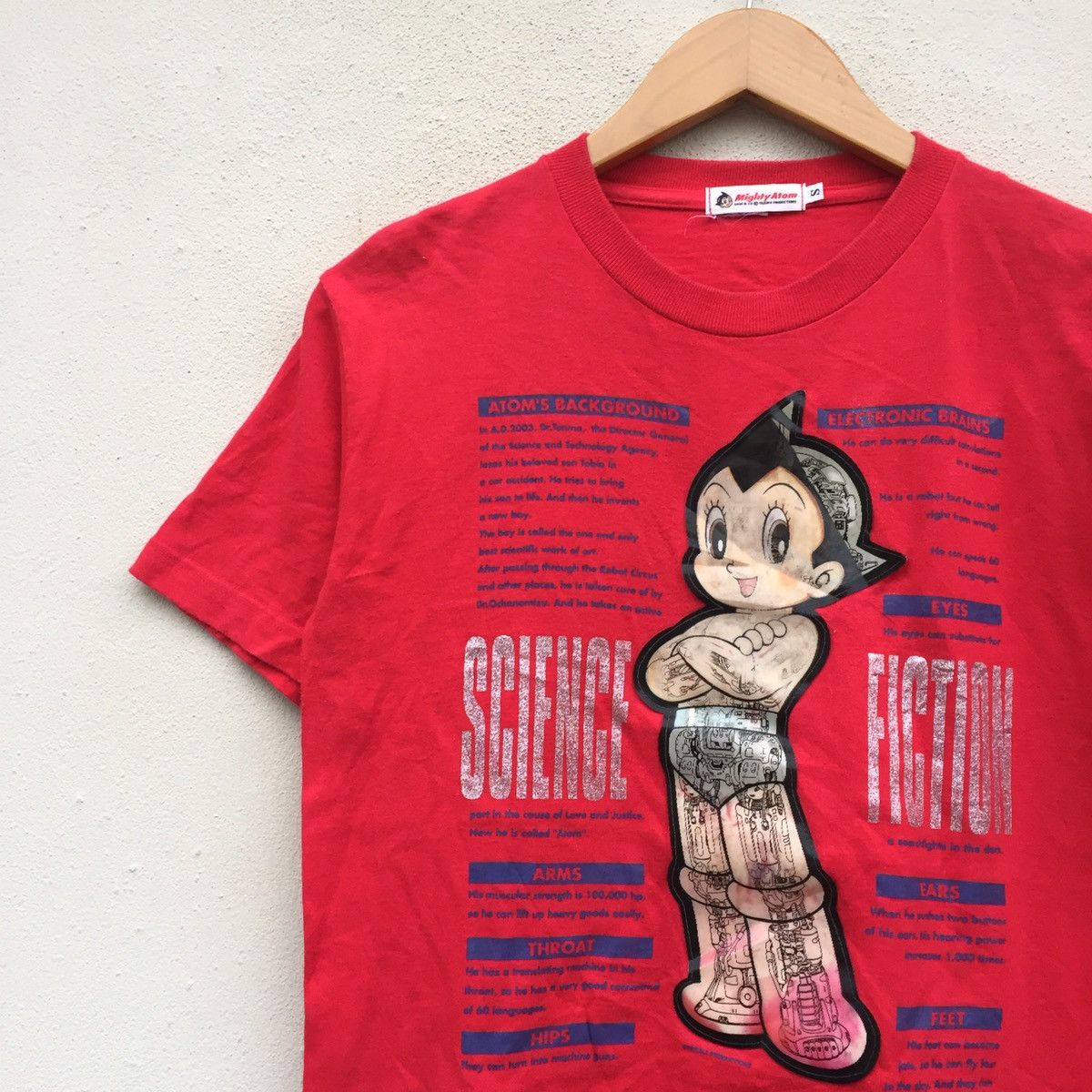 Cartoon Network × Japanese Brand × Vintage RARE‼️Vintage 90s ASTROBOY 3D Hologram Tezuka T-shirt Size US S / EU 44-46 / 1 - 4 Thumbnail
