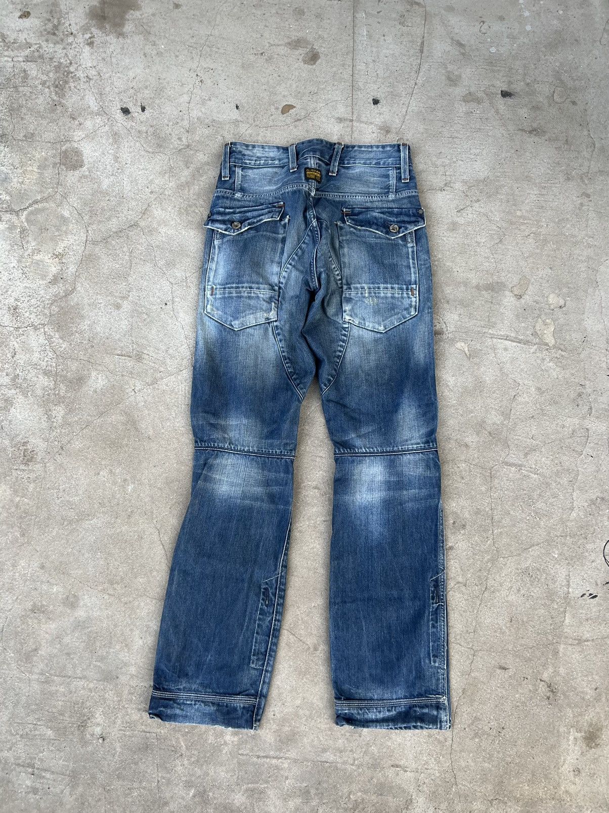 G-Star Vintage G-Star Raw Multi Pocket Jeans Size US 28 / EU 44 - 5 Thumbnail