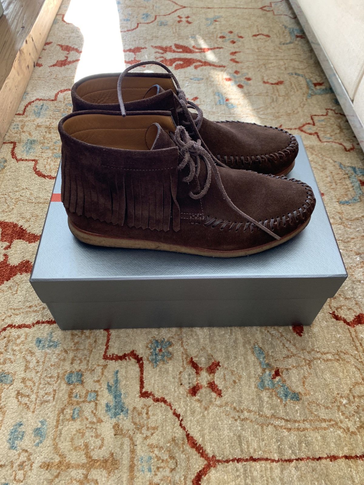Saint Laurent Paris Fringe Moc Boot Size US 9 / EU 42 - 4 Thumbnail