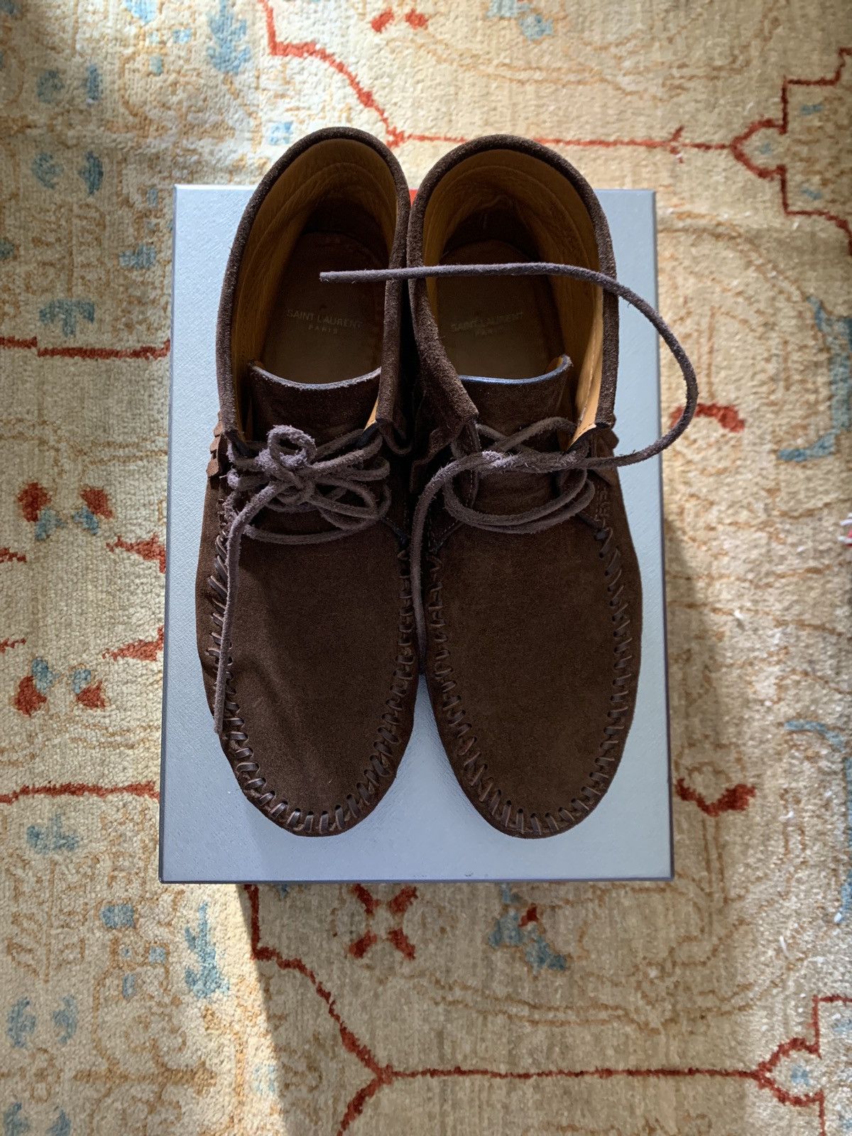 Saint Laurent Paris Fringe Moc Boot Size US 9 / EU 42 - 2 Thumbnail