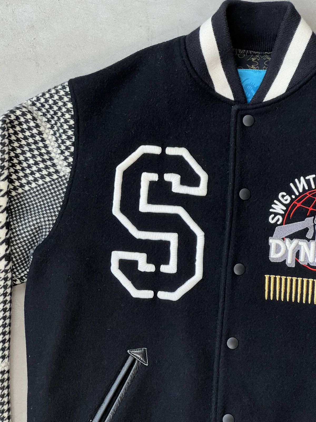Swagger $wagger Japan Bullet Embroidery Varsity Jacket Size US M / EU 48-50 / 2 - 6 Thumbnail