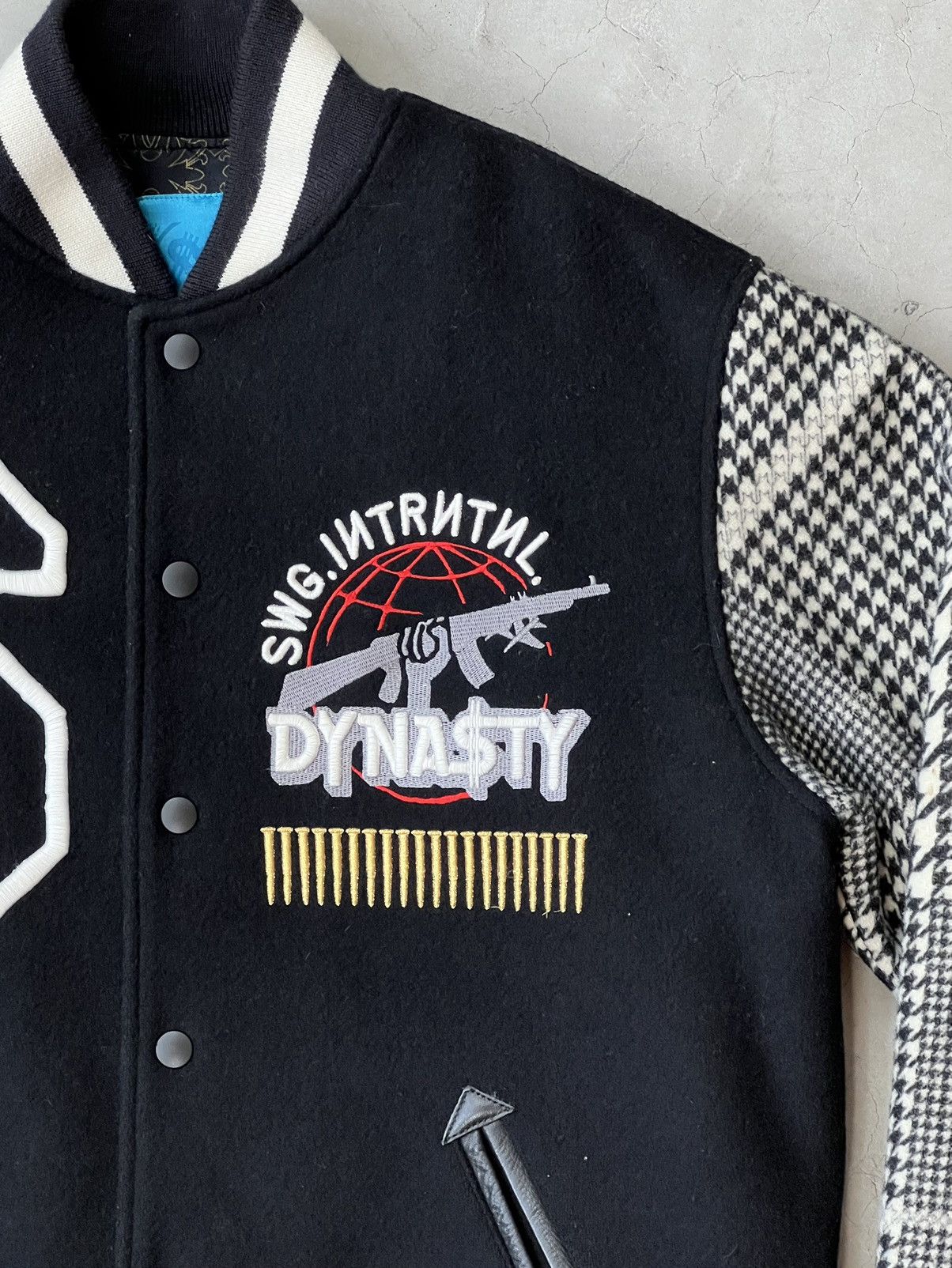 Swagger $wagger Japan Bullet Embroidery Varsity Jacket Size US M / EU 48-50 / 2 - 5 Thumbnail