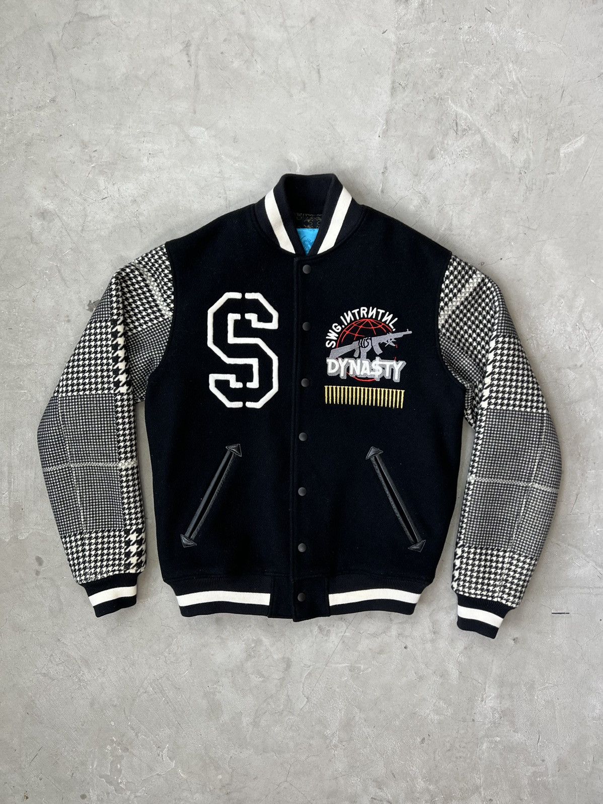 Swagger $wagger Japan Bullet Embroidery Varsity Jacket Size US M / EU 48-50 / 2 - 2 Thumbnail