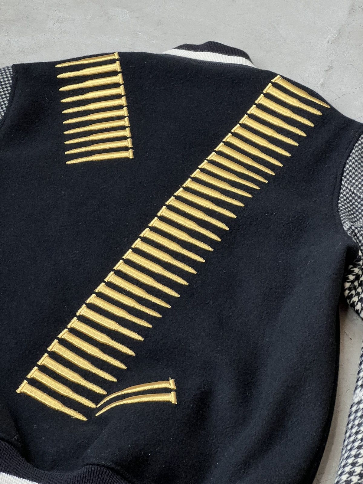 Swagger $wagger Japan Bullet Embroidery Varsity Jacket Size US M / EU 48-50 / 2 - 8 Thumbnail
