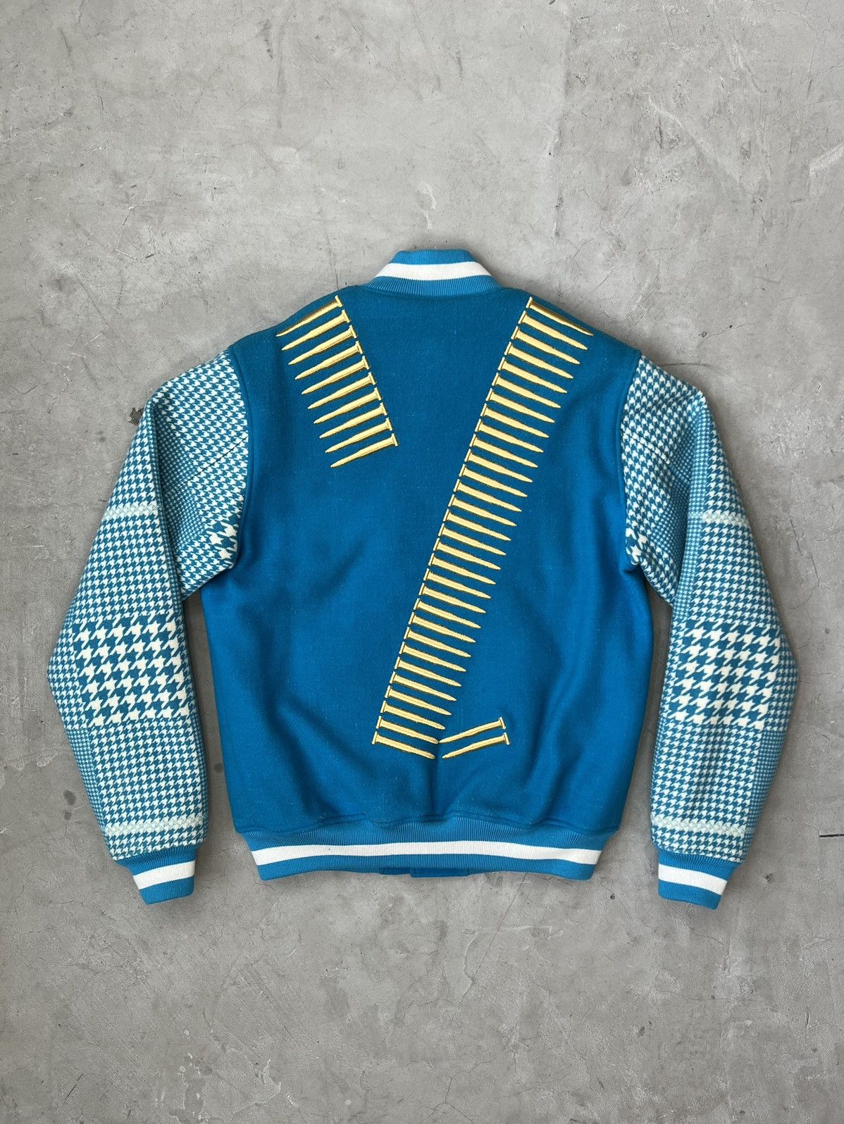 Swagger $wagger Japan Bullet Embroidery Varsity Jacket Size US M / EU 48-50 / 2 - 2 Thumbnail