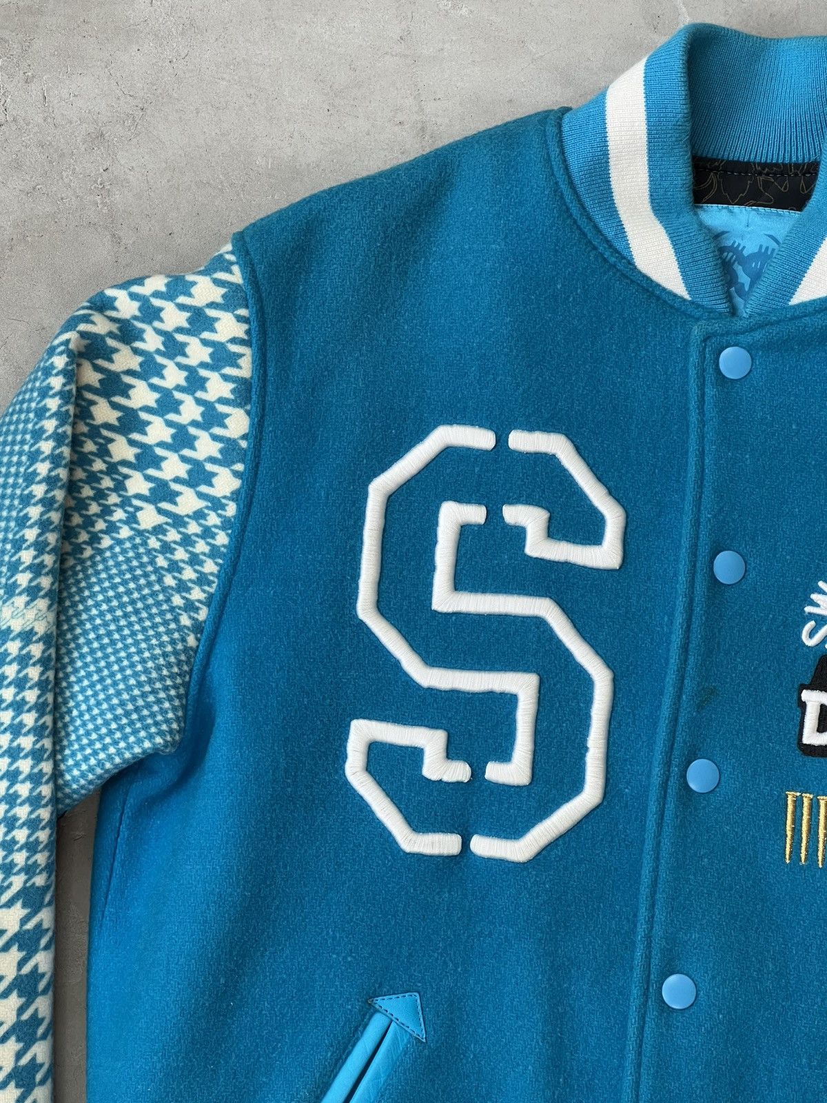 Swagger $wagger Japan Bullet Embroidery Varsity Jacket Size US M / EU 48-50 / 2 - 6 Thumbnail