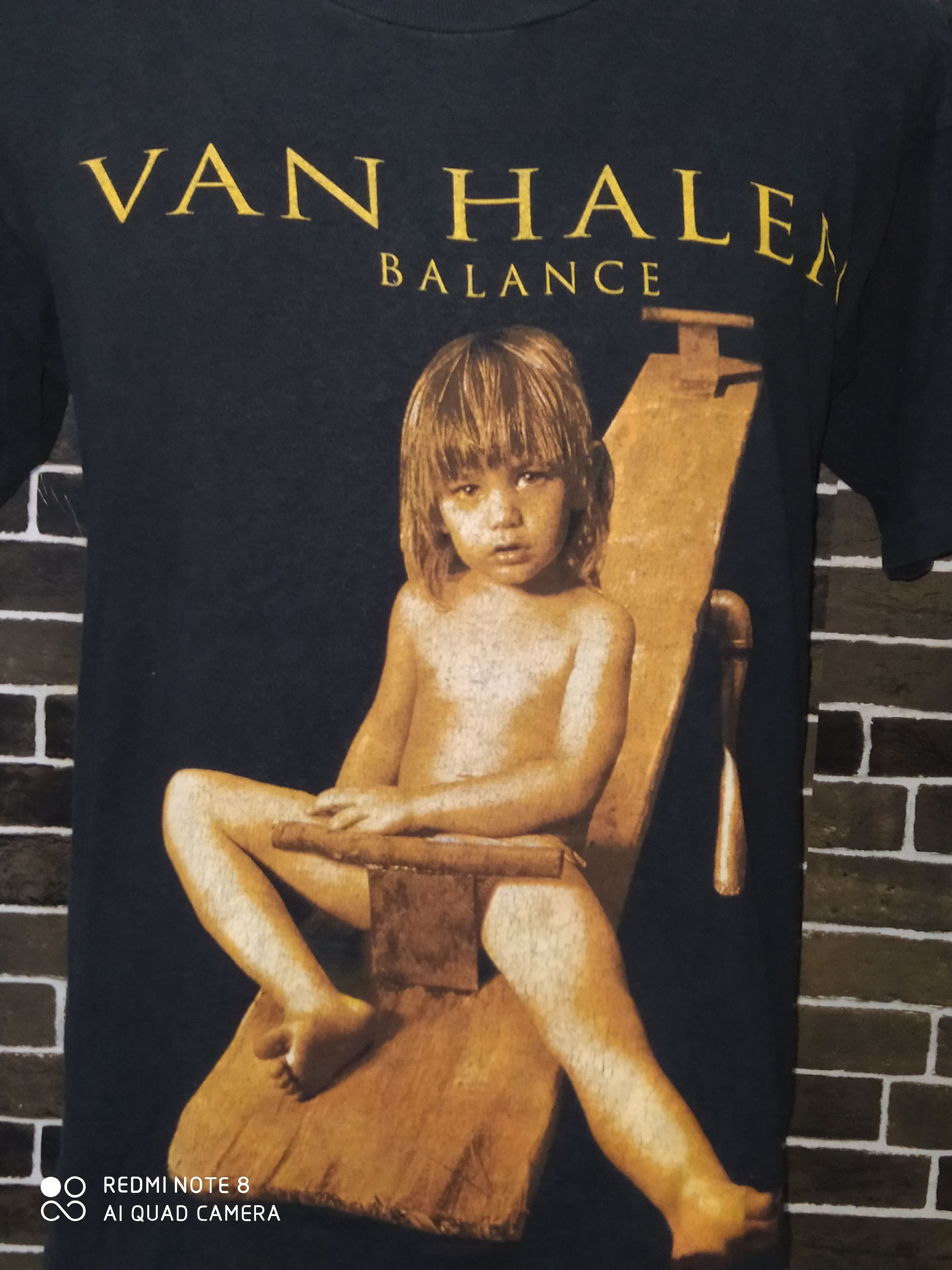 Band Tees × Vintage Vintage 95' Van Halen World Tour T shirt Size US L / EU 52-54 / 3 - 2 Thumbnail
