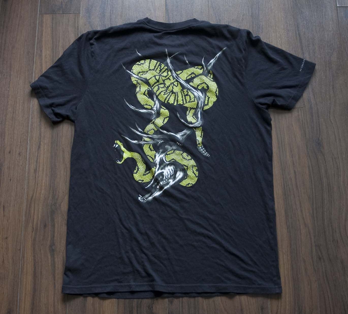 Under Armour * Under Armour Snake T Shirt Heatgear Size M Size US M / EU 48-50 / 2 - 1 Thumbnail