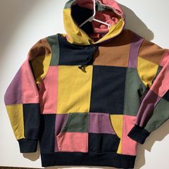 Supreme Patchwork Hoodie | Grailed