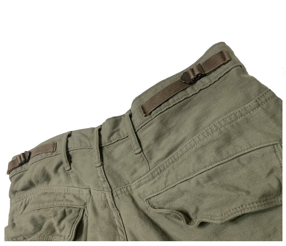 Big John × Japanese Brand Vintage Big John Green Army Cargo Pants Size US 32 / EU 48 - 7 Thumbnail