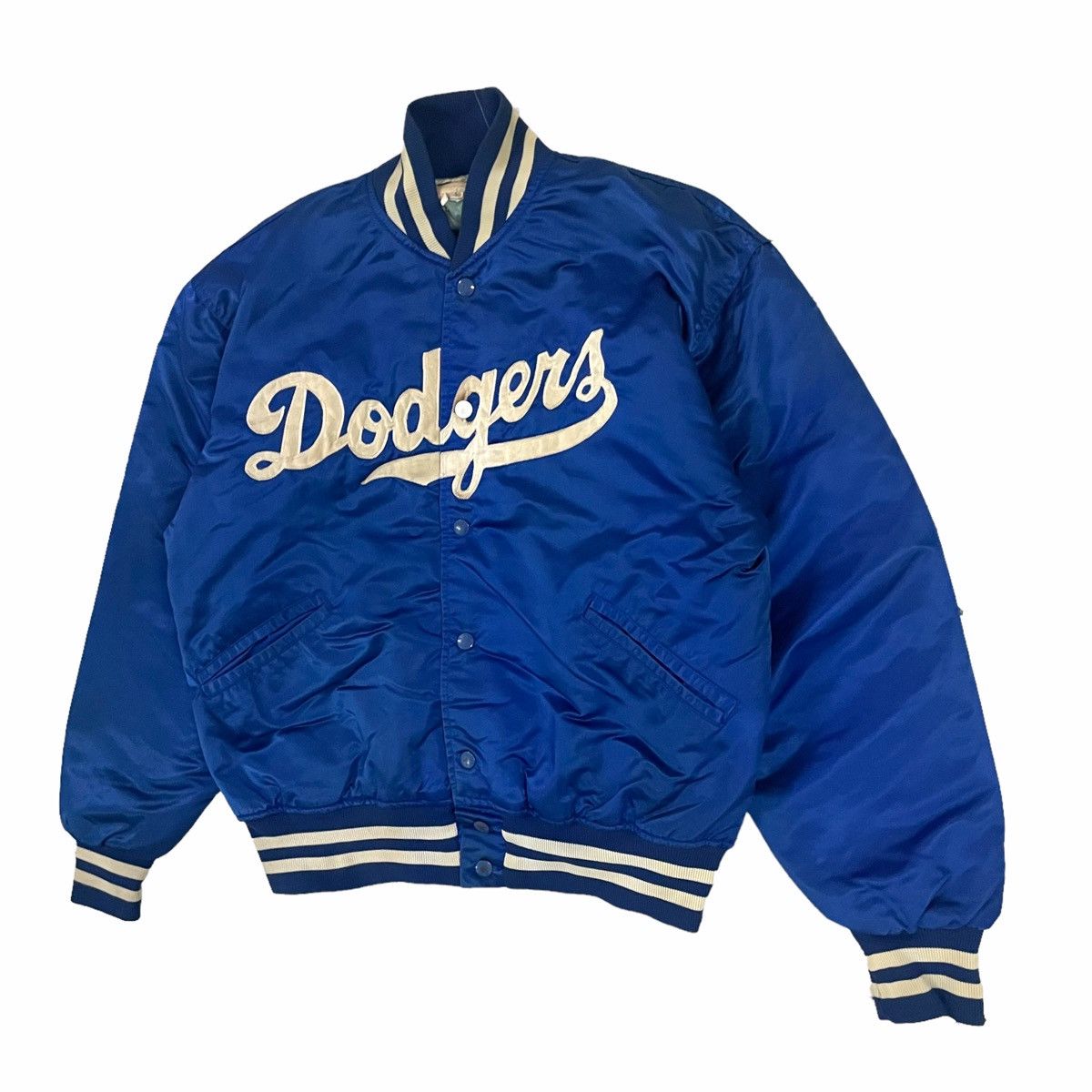MLB 💥80’s MLB LA DODGERS BASEBALL SATIN VARSITY JACKET Size US M / EU 48-50 / 2 - 3 Thumbnail