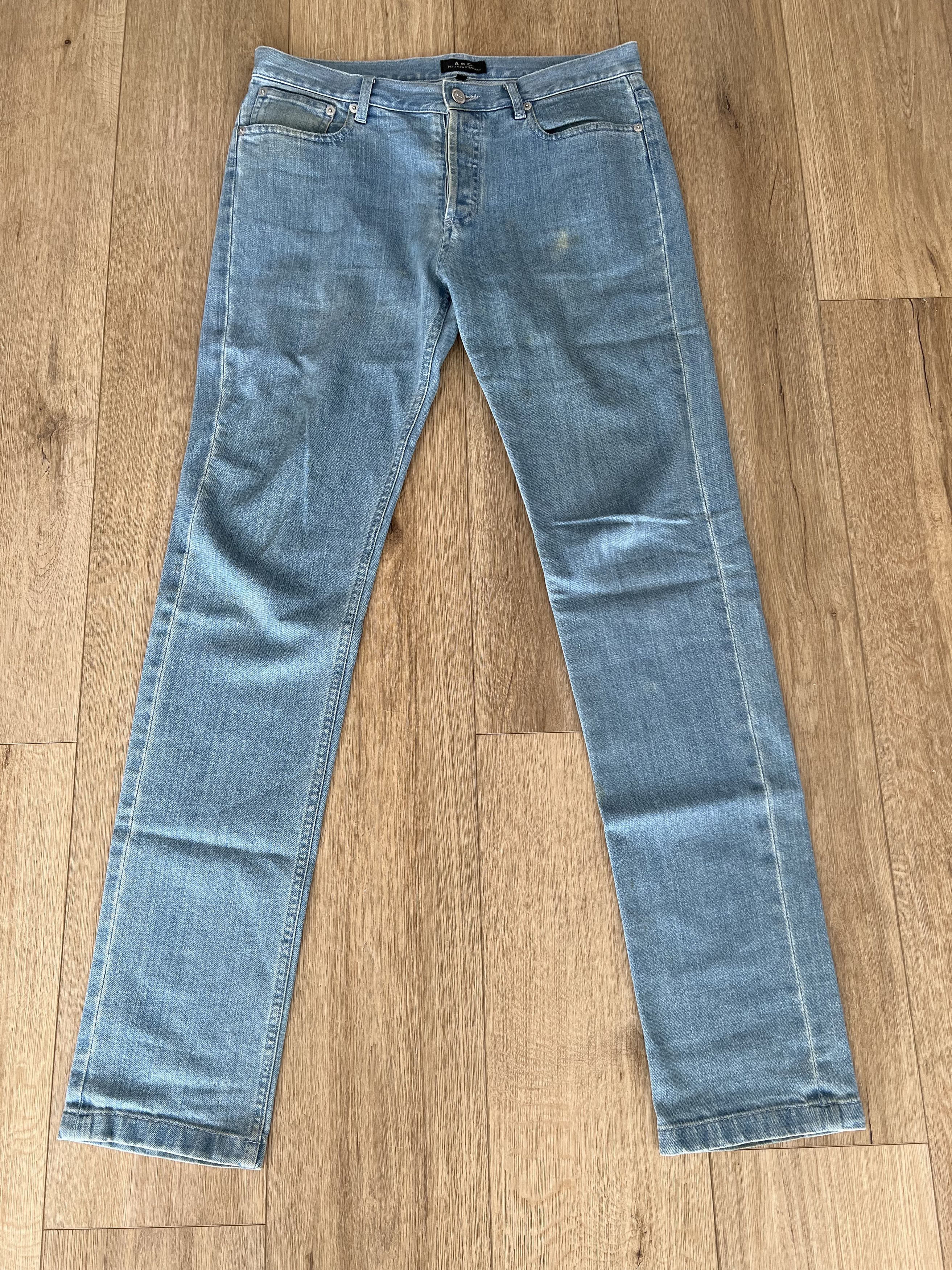 A.P.C. APC Petit New Standard Light Blue Jean Size US 29 - 1 Thumbnail
