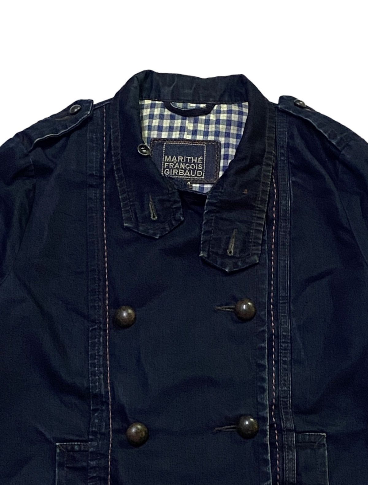 Marithe + Francois Girbaud Marithe Francois Girbaud Denim Jacket Size M / US 6-8 / IT 42-44 - 15 Thumbnail