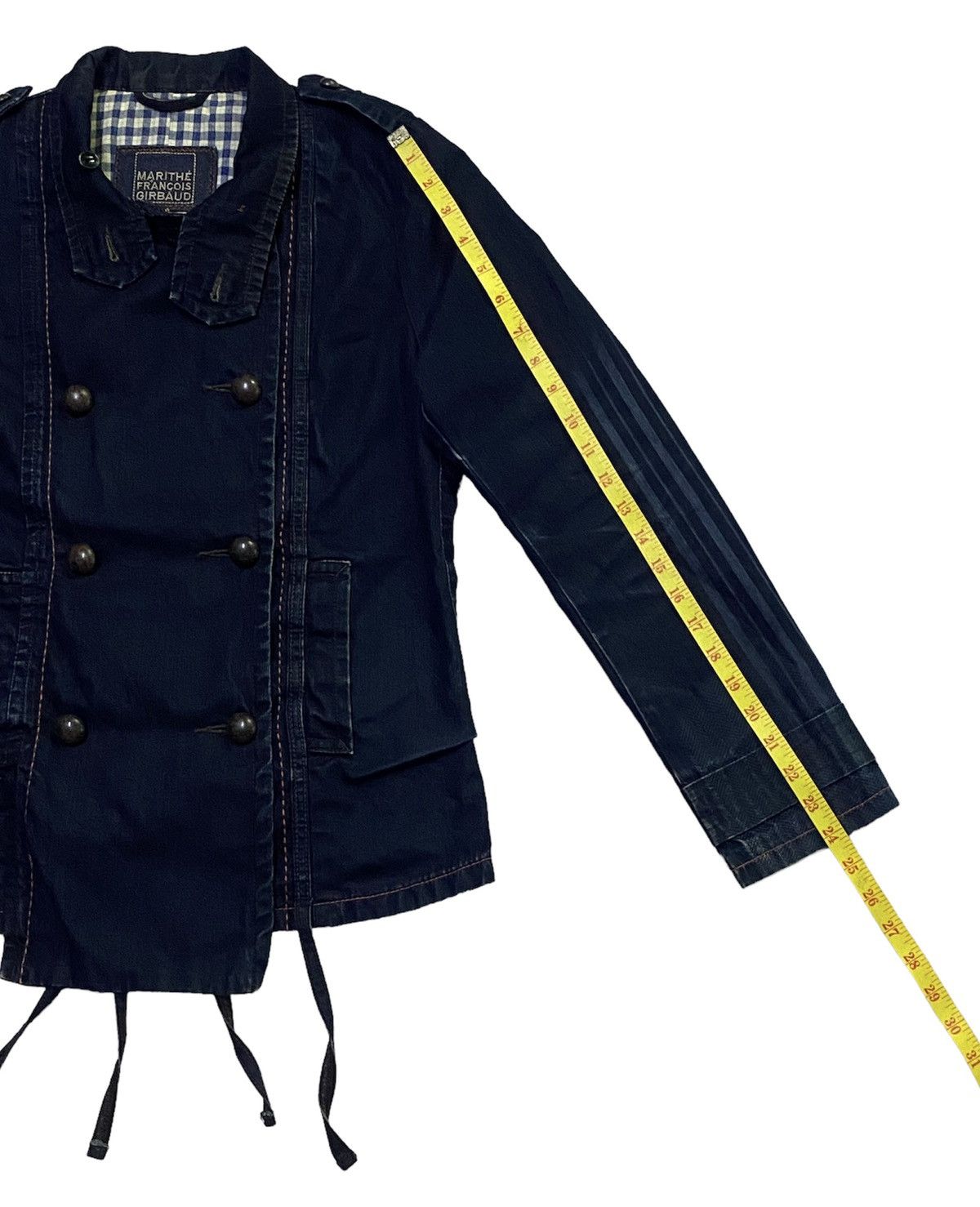 Marithe + Francois Girbaud Marithe Francois Girbaud Denim Jacket Size M / US 6-8 / IT 42-44 - 7 Thumbnail