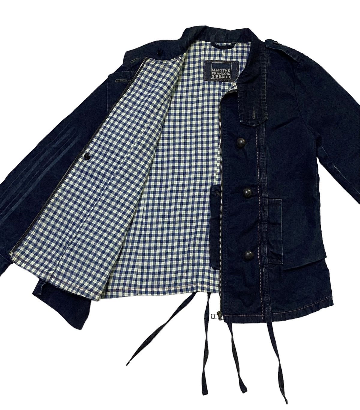 Marithe + Francois Girbaud Marithe Francois Girbaud Denim Jacket Size M / US 6-8 / IT 42-44 - 21 Thumbnail
