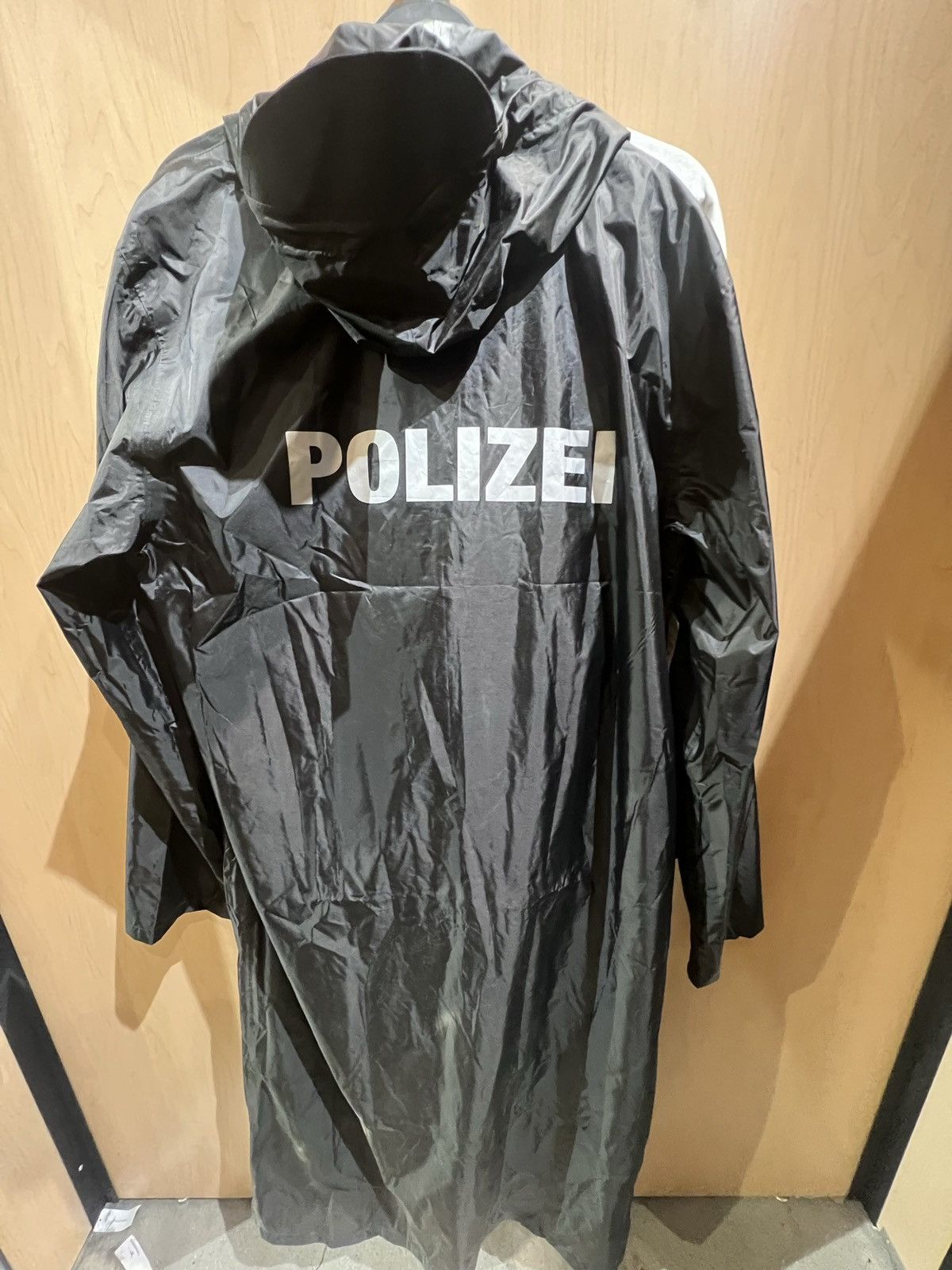 Vetements Vetements, Polizei Raincoat | Grailed