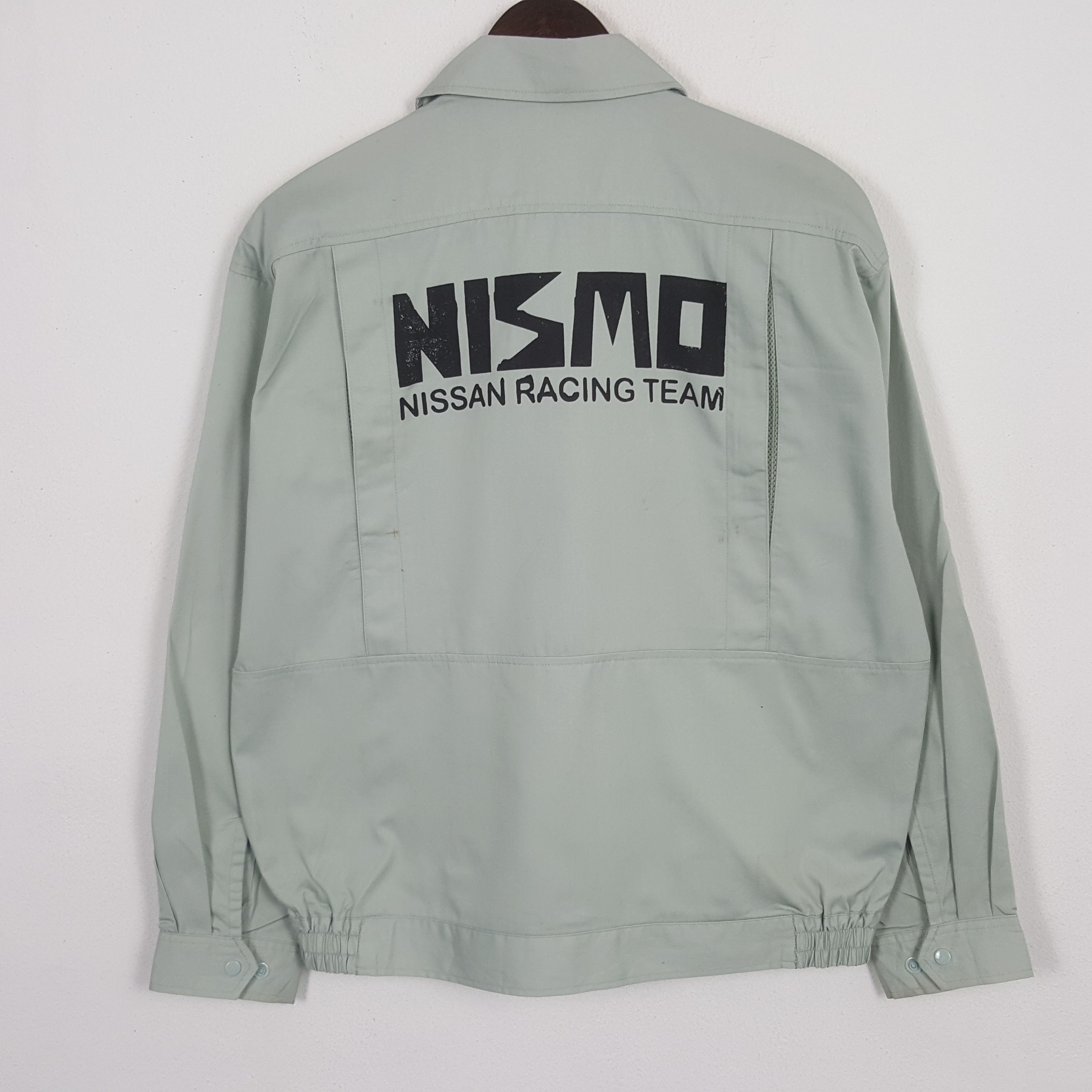 Vintage Nismo Racing Team Custom Art Zipper Worker Jacket
