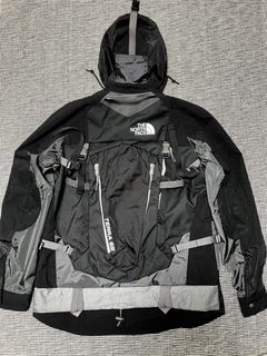 The north face backpack hot sale jacket