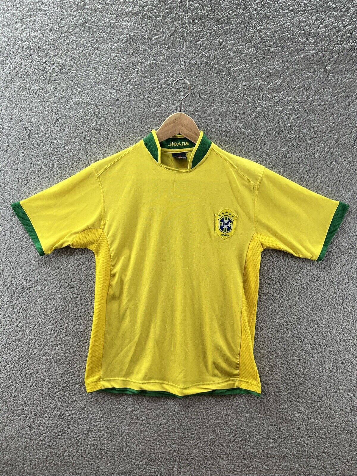 Multisport Cristiano Ronaldo CR17 Yellow Brazil Soccer Jerse