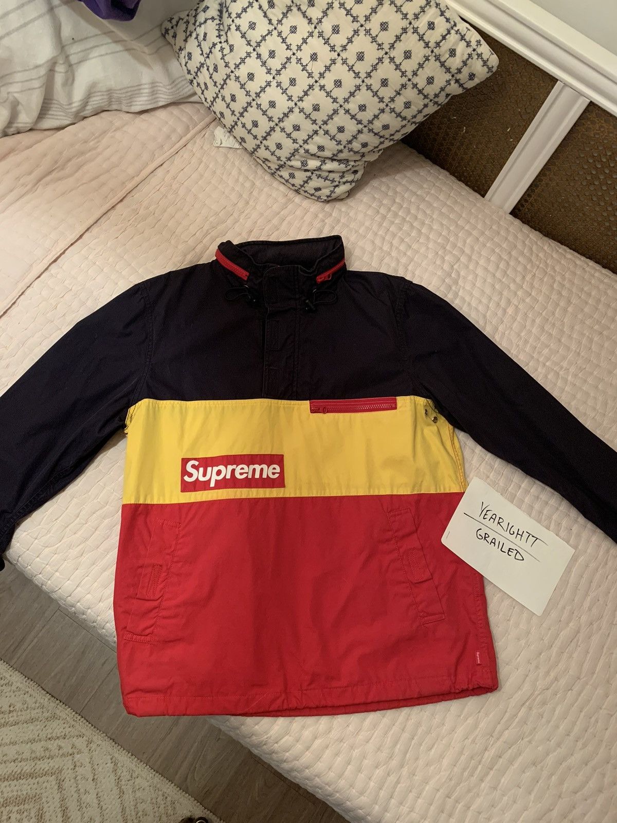 芸能人愛用 supreme Supreme supreme half-zip 14ss ディル F-1 by ...