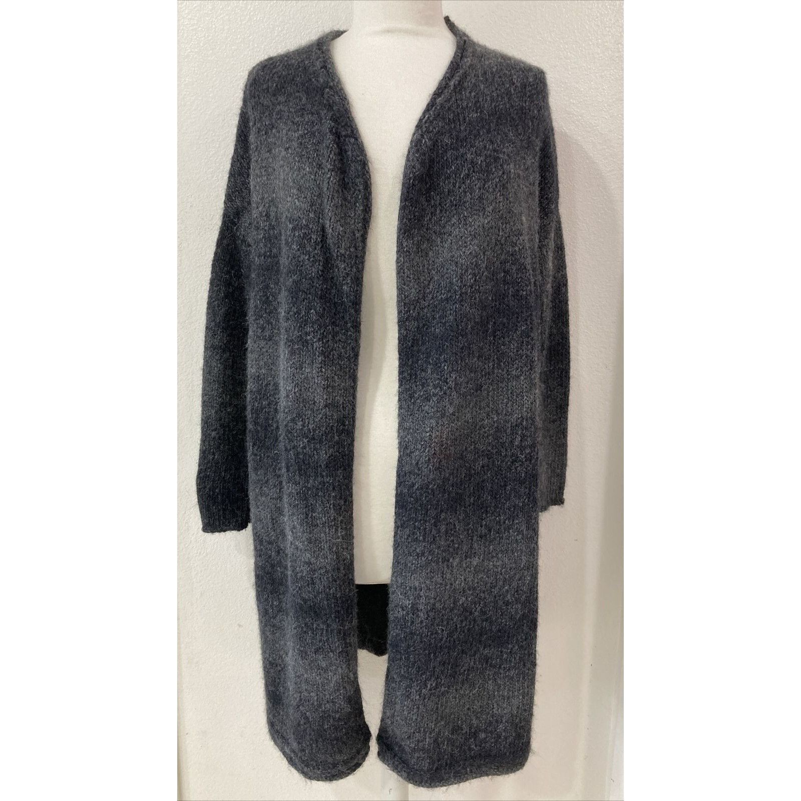 James Perse James Perse 1 Alpaca blend long cardigan open front sweater