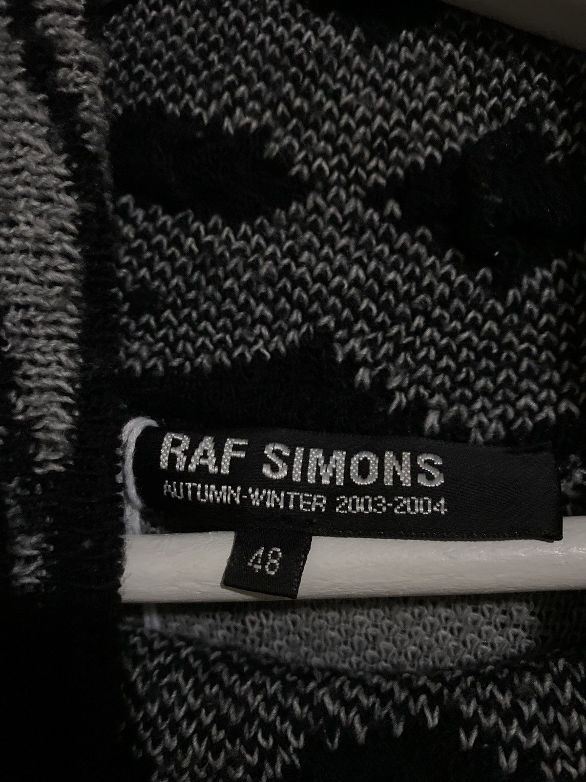Raf Simons Raf Simons over sized Nordic Pattern Mock 2003 A/W Size US M / EU 48-50 / 2 - 3 Thumbnail