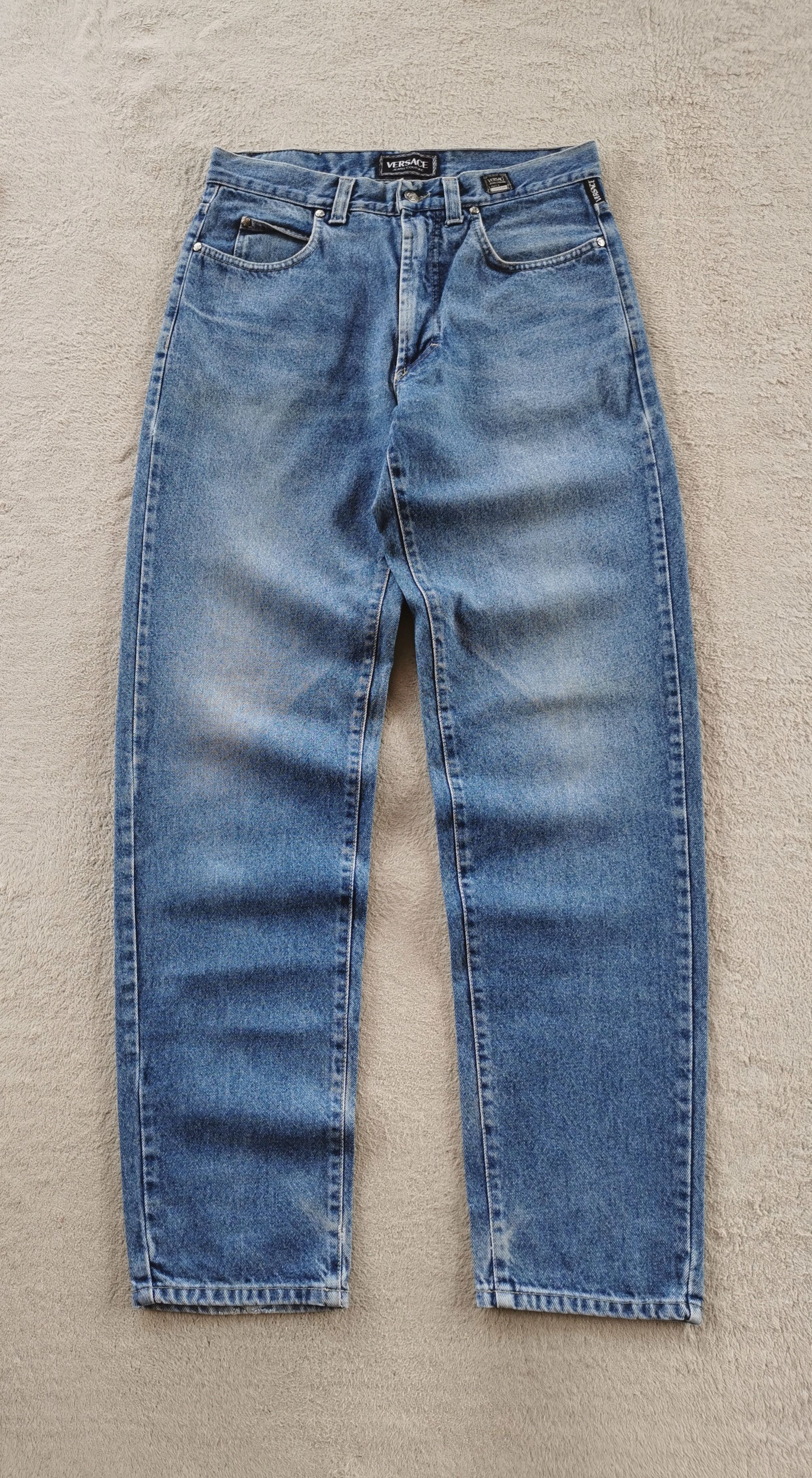 Versace Vintage Versace Faded Blue Jeans Size US 32 / EU 48 - 5 Thumbnail