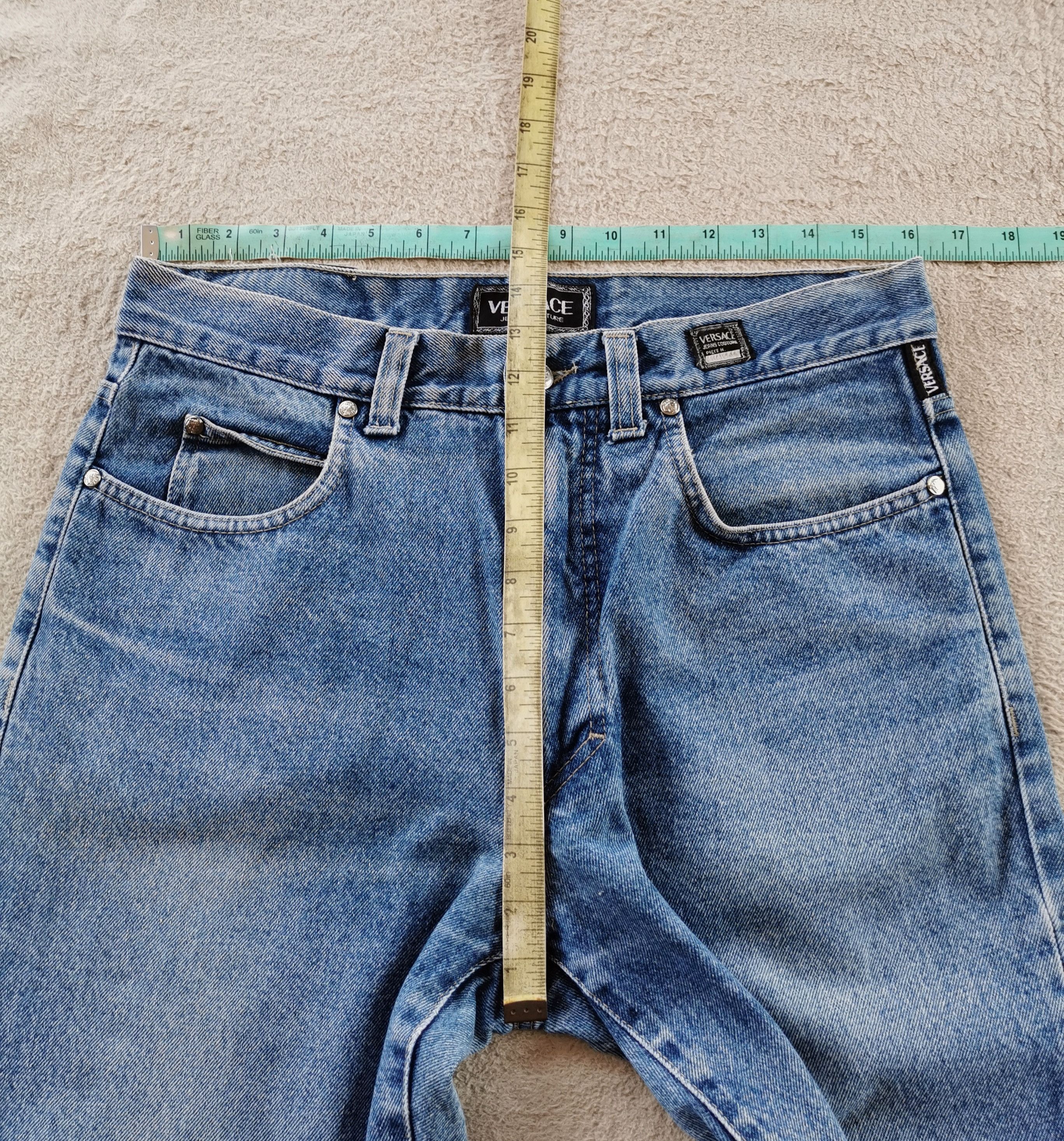 Versace Vintage Versace Faded Blue Jeans Size US 32 / EU 48 - 9 Thumbnail