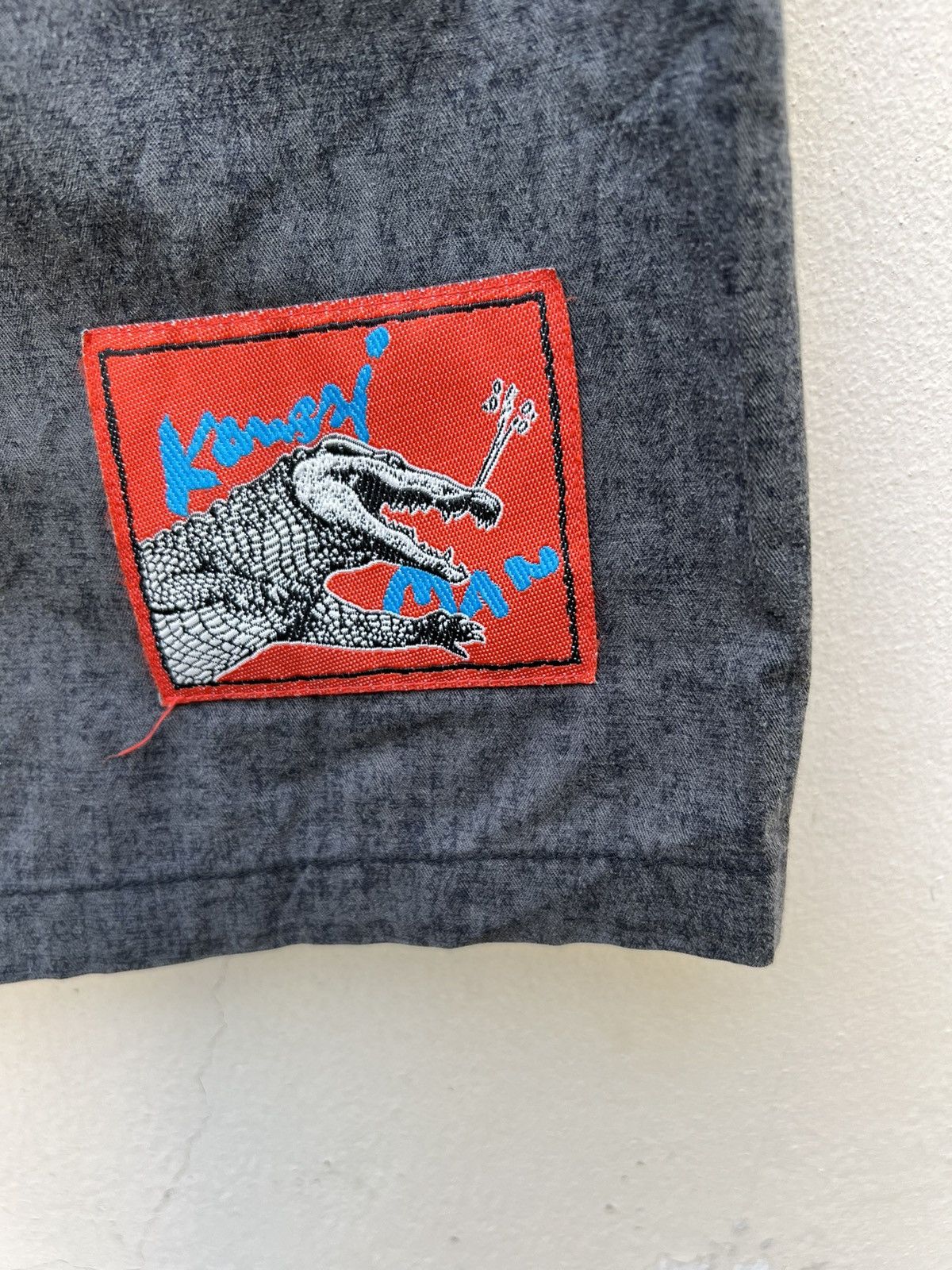 Vintage Vintage Kansai Yamamoto Man Godzilla Crocodile Short Pant Size US 31 - 12 Thumbnail