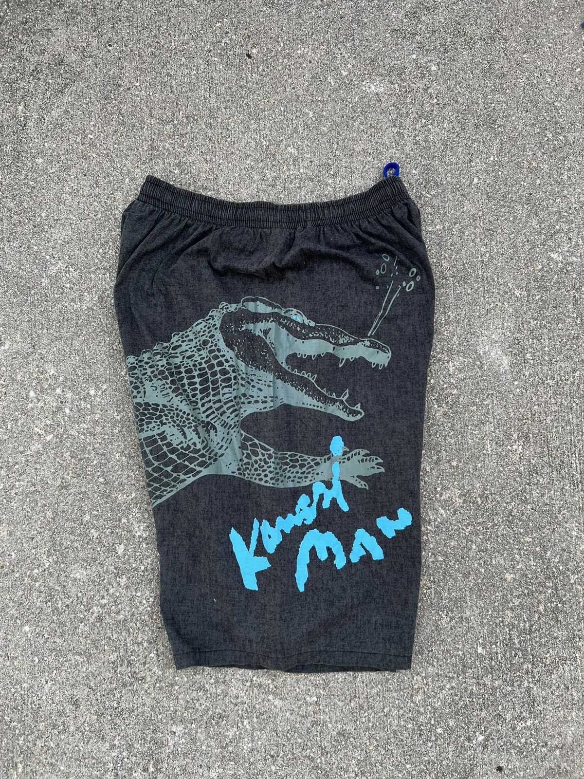 Vintage Vintage Kansai Yamamoto Man Godzilla Crocodile Short Pant Size US 31 - 6 Thumbnail