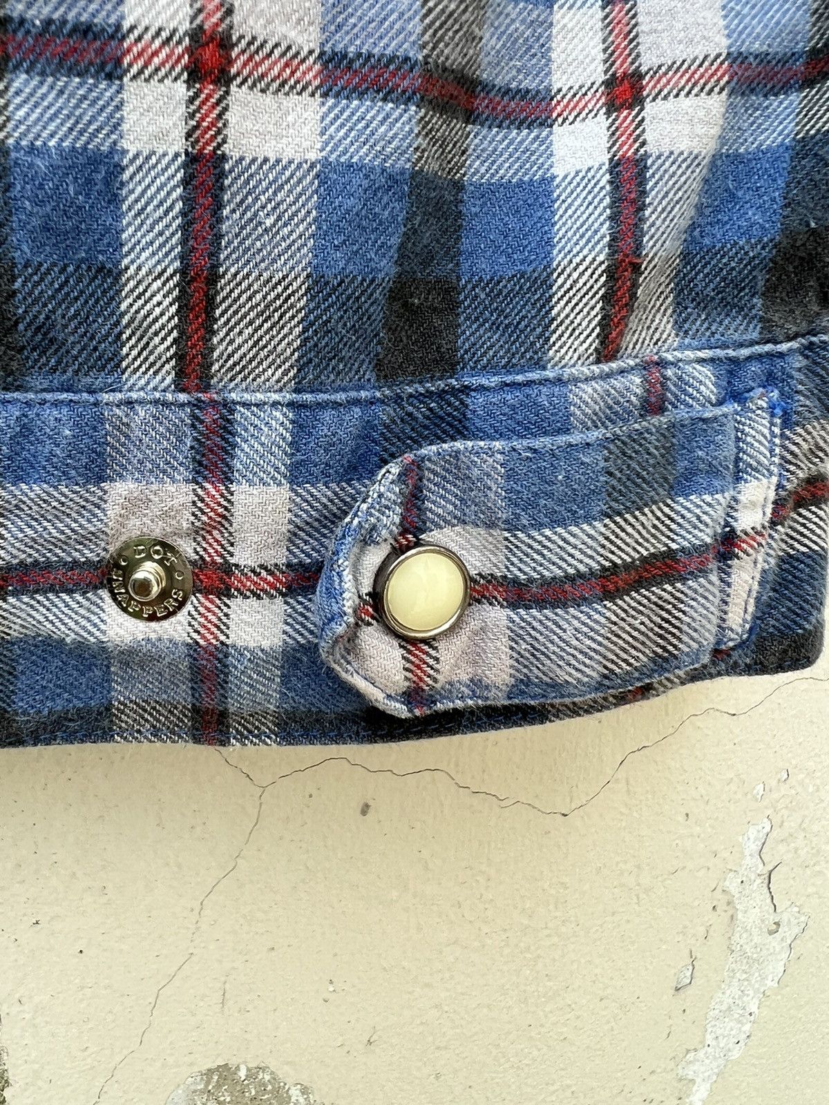 Sugar Cane Vintage Sugar Cane Japan Plaid Flannel Western Jacket Size US L / EU 52-54 / 3 - 14 Thumbnail