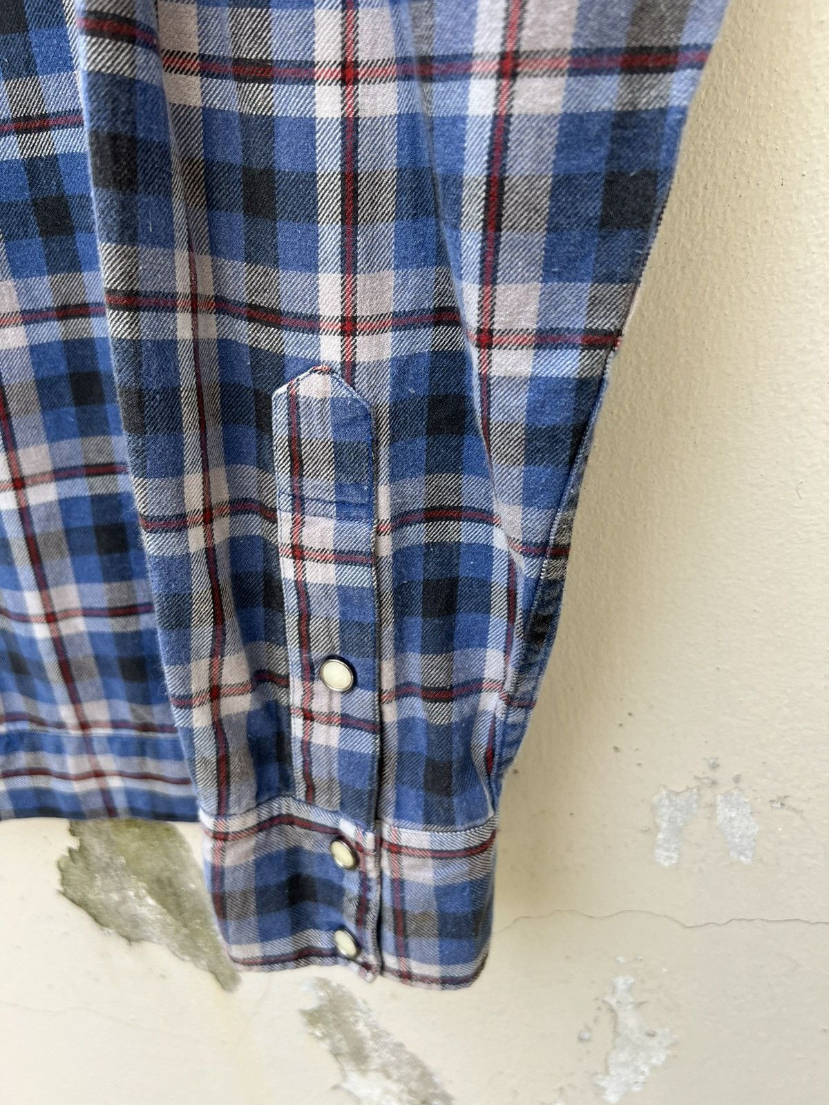 Sugar Cane Vintage Sugar Cane Japan Plaid Flannel Western Jacket Size US L / EU 52-54 / 3 - 8 Thumbnail