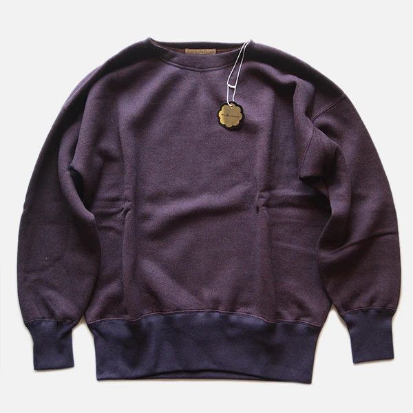 Japanese Brand OLDE HOMESTEADER Extra Cotton Fleece Sweatshirt Navy NEW! |  Grailed