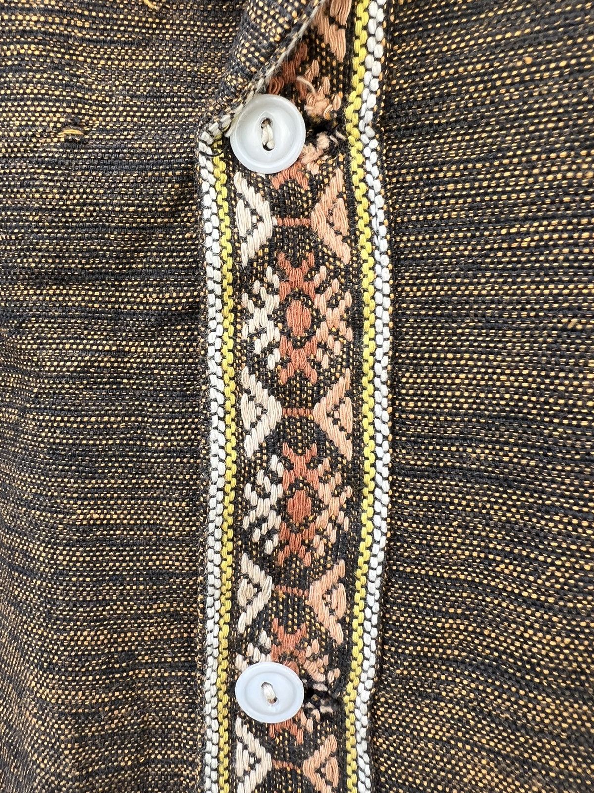 Vintage Vintage 70s Guatemalan Ethnic Embroidery 4 Pocket Shirt Size US M / EU 48-50 / 2 - 18 Thumbnail
