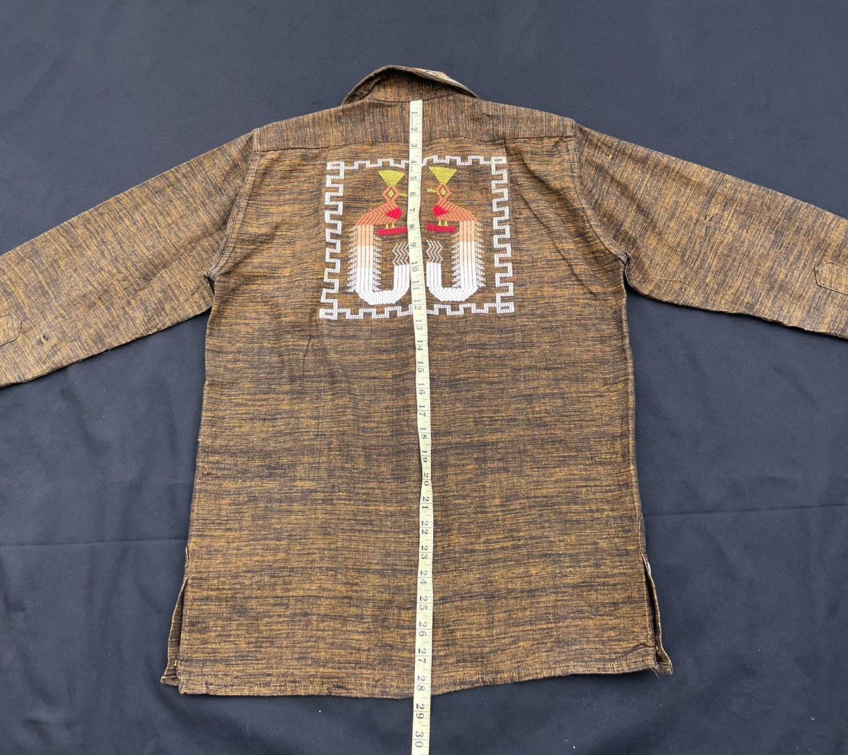 Vintage Vintage 70s Guatemalan Ethnic Embroidery 4 Pocket Shirt Size US M / EU 48-50 / 2 - 25 Thumbnail
