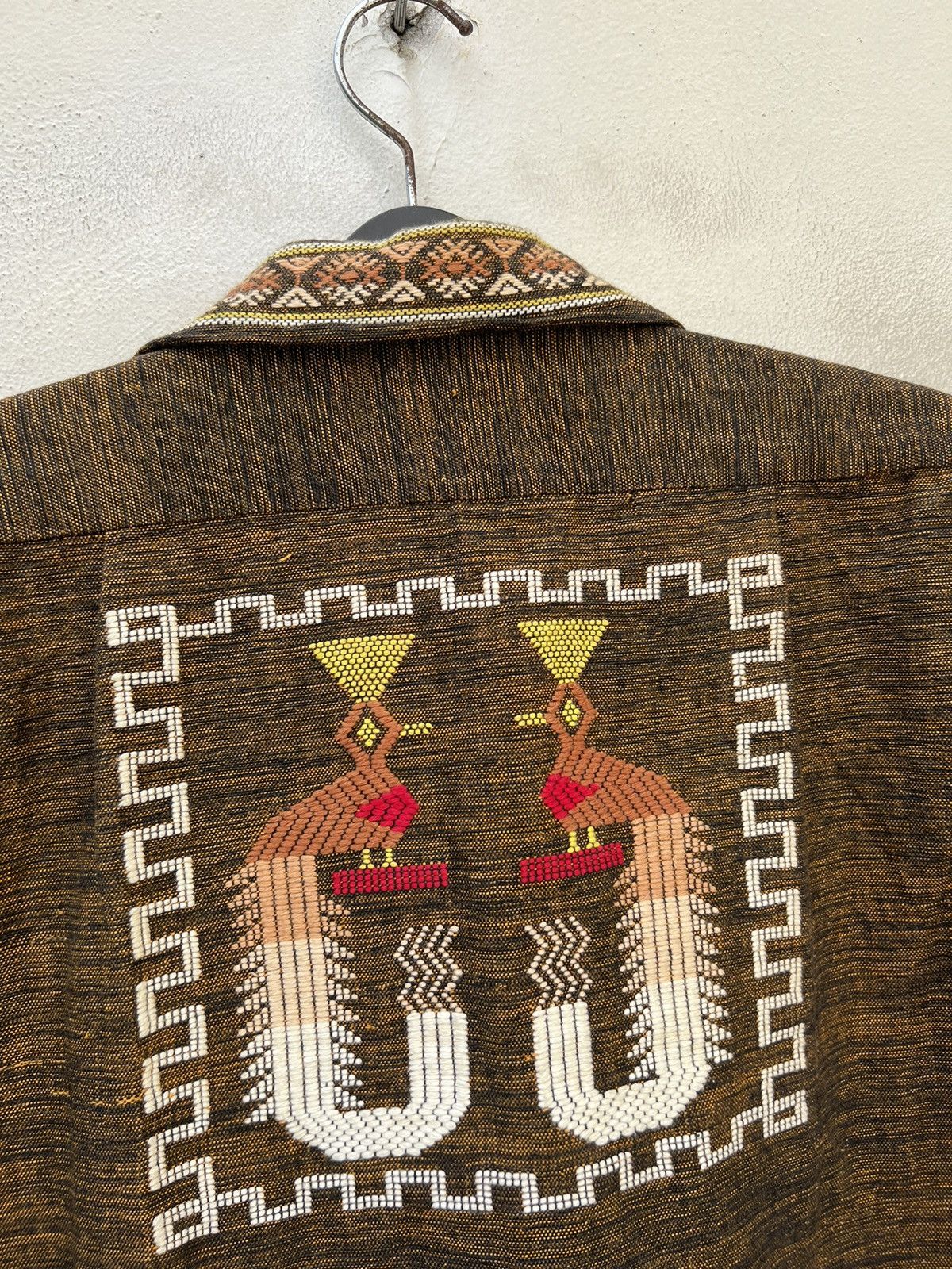 Vintage Vintage 70s Guatemalan Ethnic Embroidery 4 Pocket Shirt Size US M / EU 48-50 / 2 - 12 Thumbnail