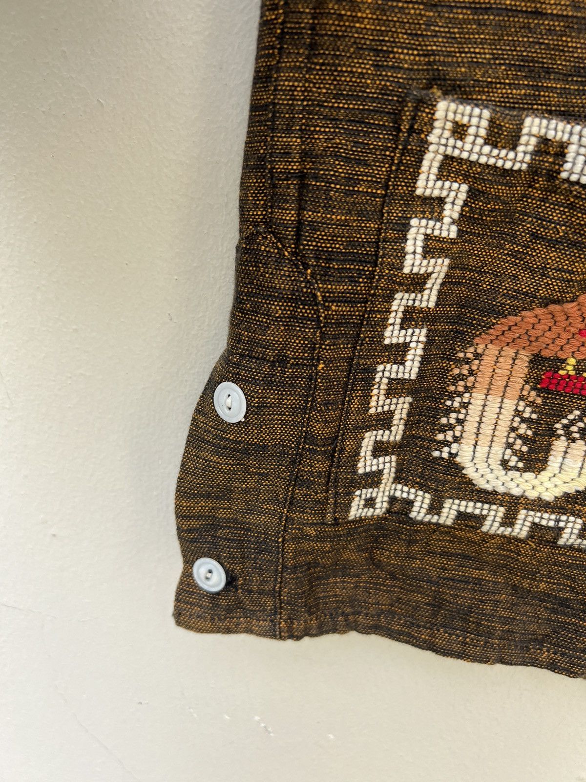 Vintage Vintage 70s Guatemalan Ethnic Embroidery 4 Pocket Shirt Size US M / EU 48-50 / 2 - 5 Thumbnail