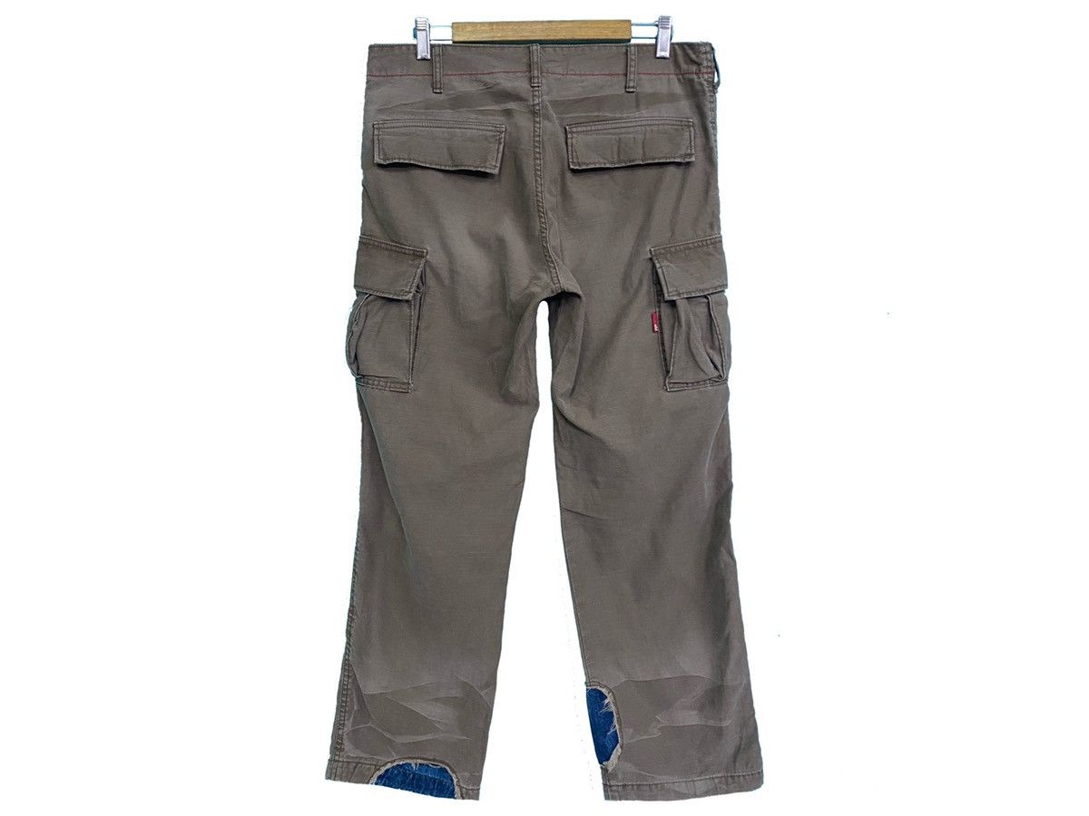 Japanese Brand SCANNER FUNDAMENTAL PRODUCT PATCHWORK CARGO PANT Size US 34 / EU 50 - 4 Thumbnail