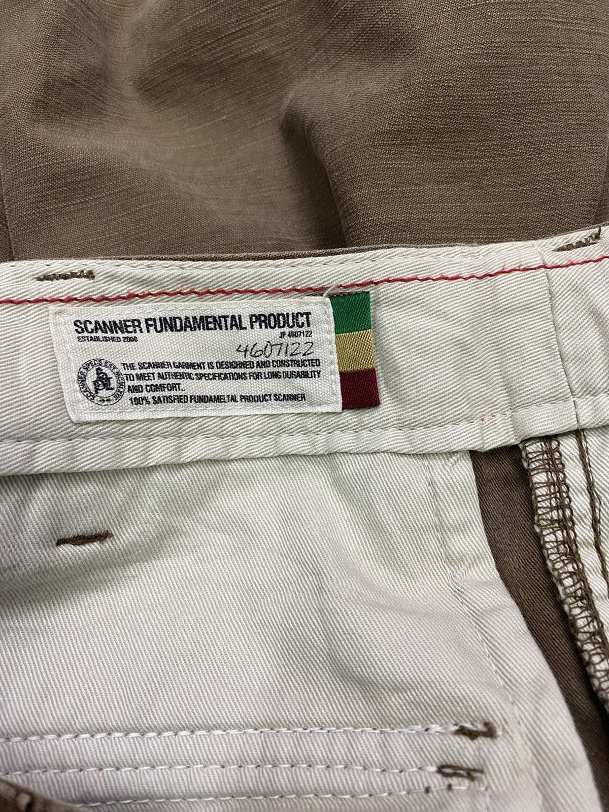Japanese Brand SCANNER FUNDAMENTAL PRODUCT PATCHWORK CARGO PANT Size US 34 / EU 50 - 10 Thumbnail