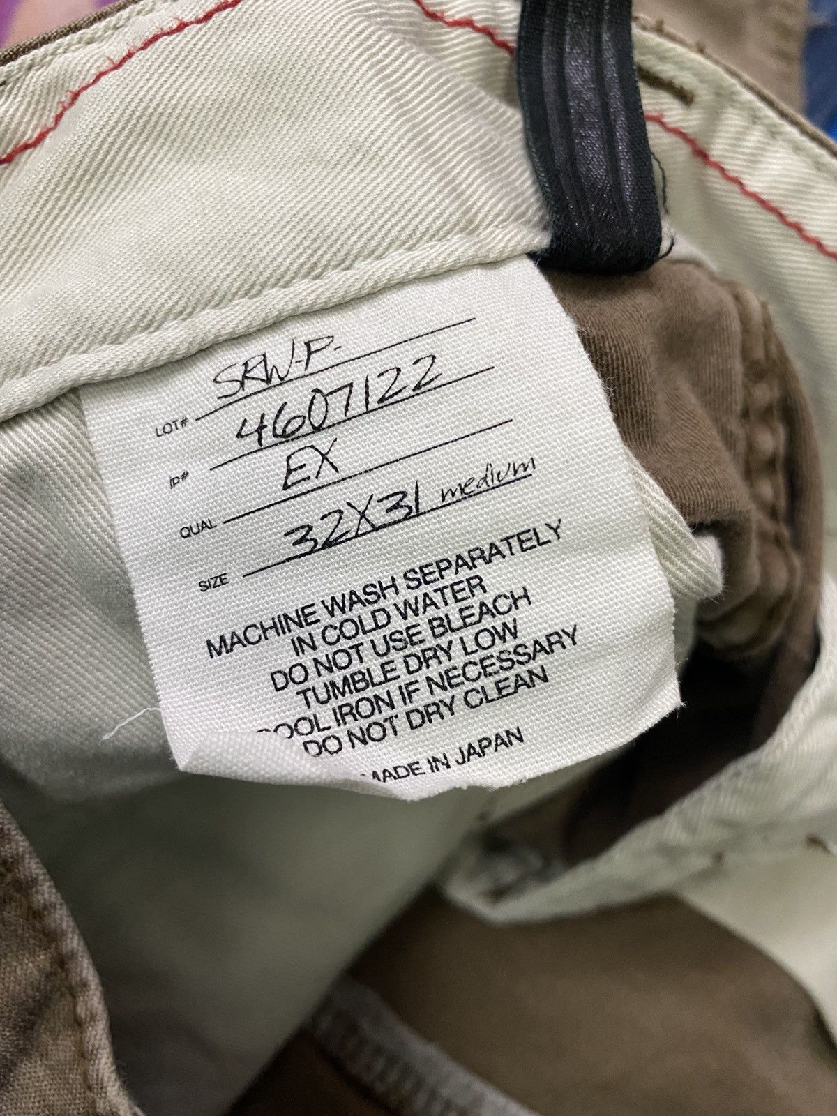 Japanese Brand SCANNER FUNDAMENTAL PRODUCT PATCHWORK CARGO PANT Size US 34 / EU 50 - 8 Thumbnail